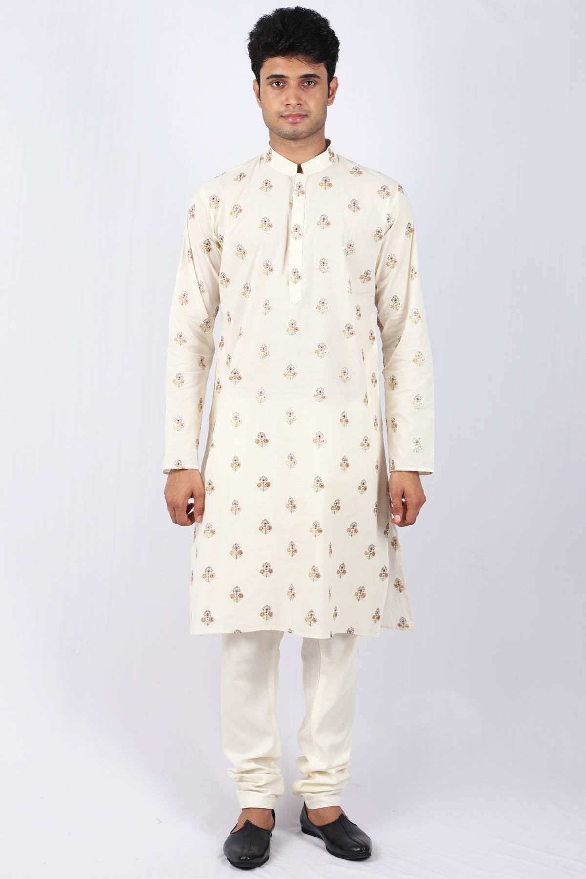 Buy Firdaus Embroidered Kurta Set For Men Available online at ScrollnShops