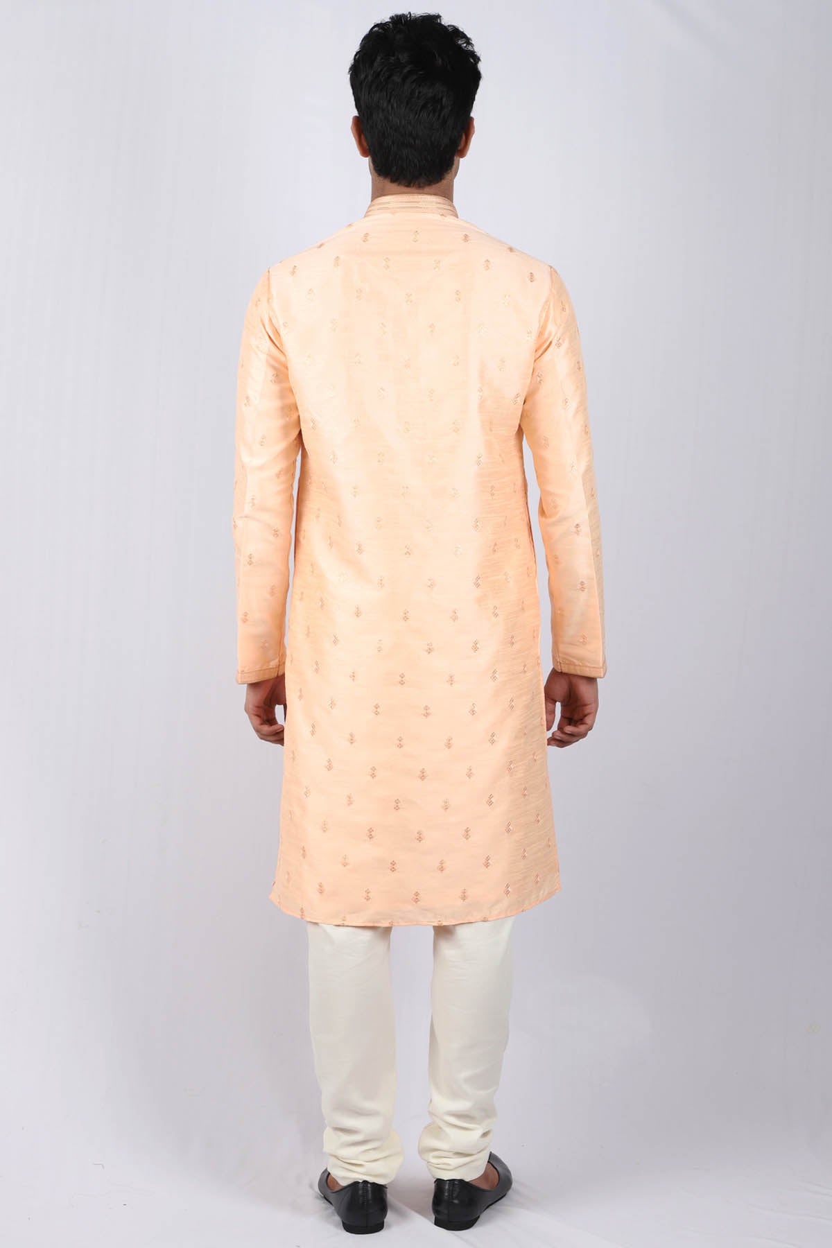 Floral Buta Embroidered Kurta Set