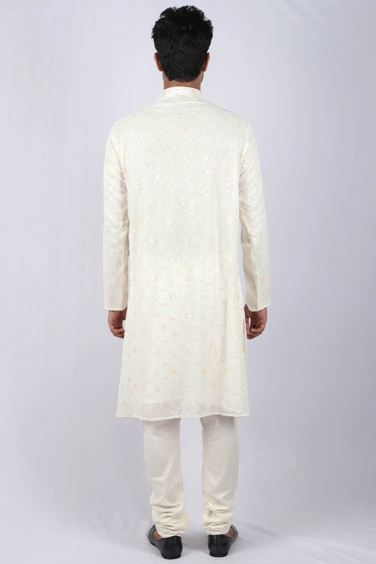 Floral Embellished Kurta Set