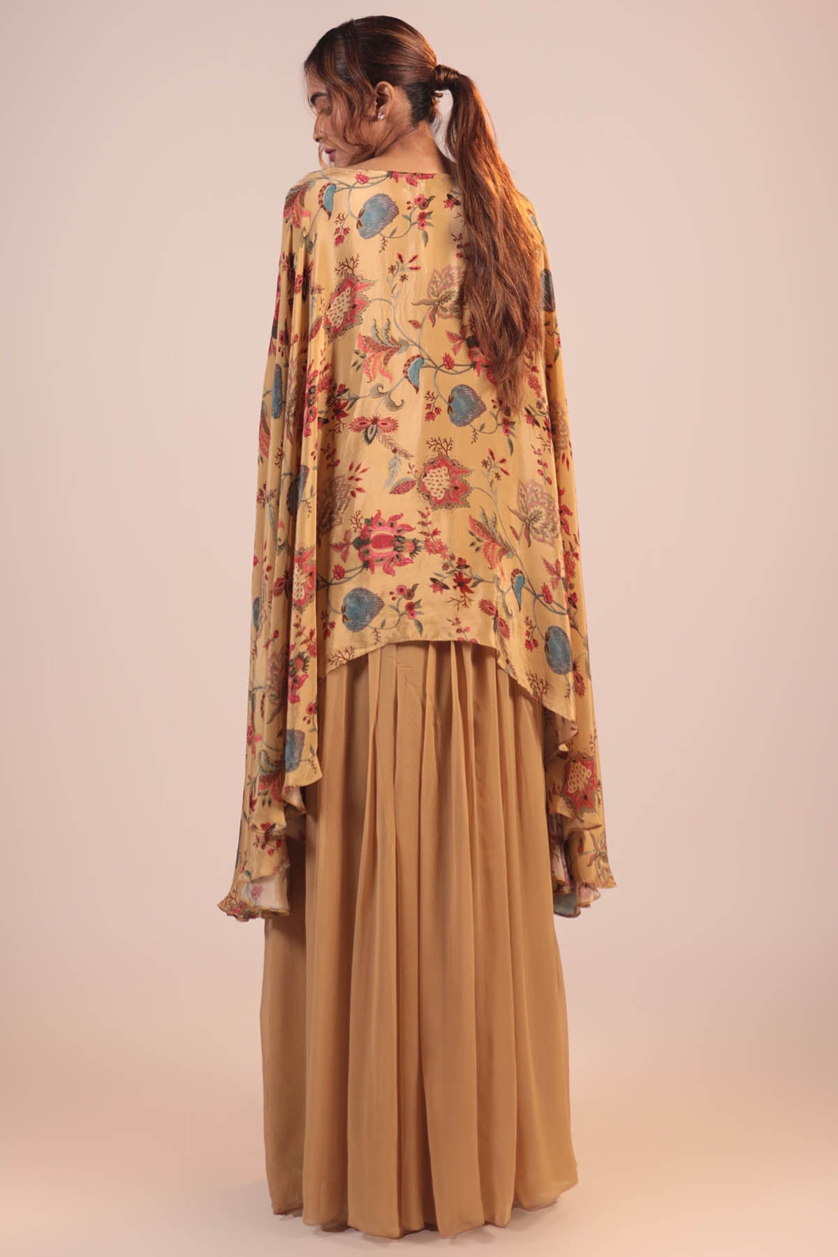 Floral Kaftan & Pant Set