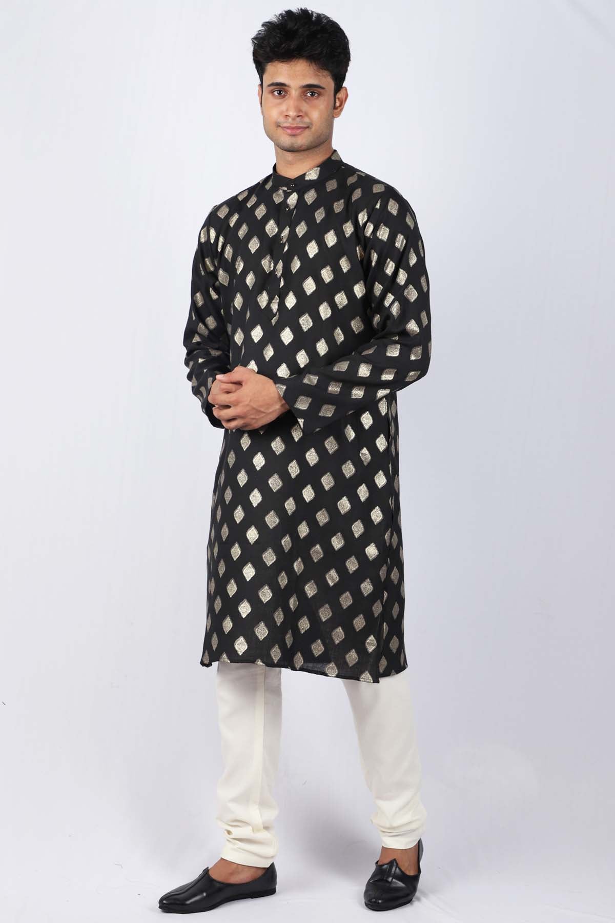 Foil Print Heera Kurta Set