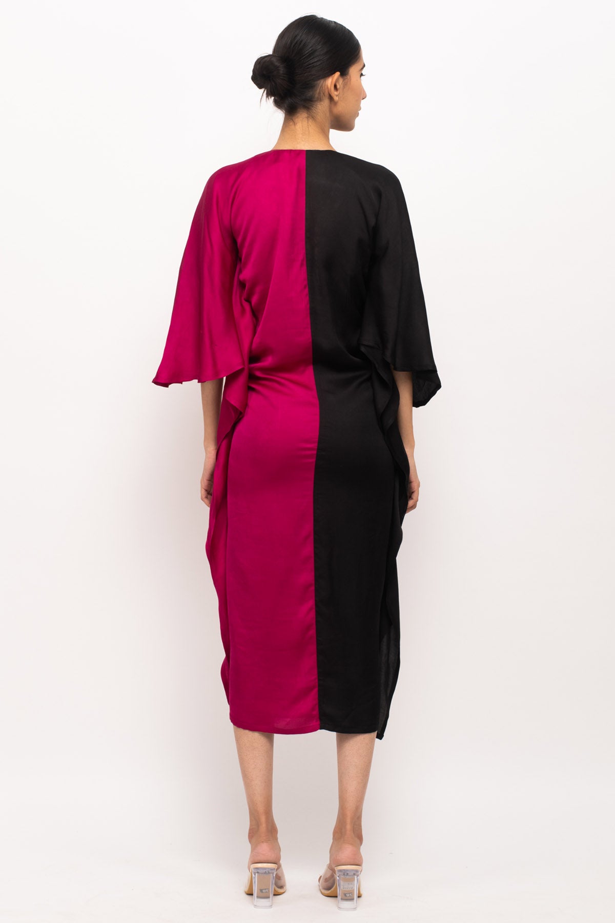 Front Ruched Adjustable Kaftan