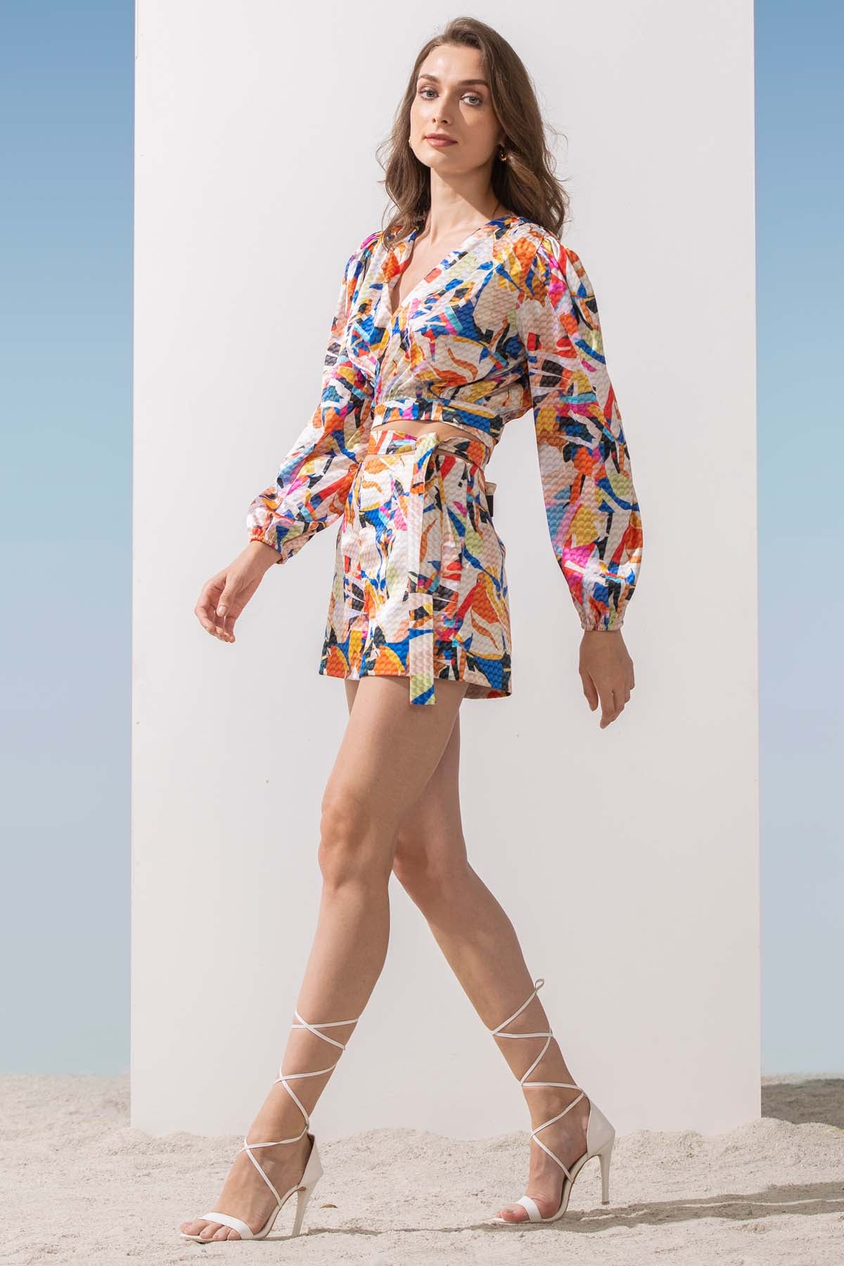 Geometric Printed Co-ord Set