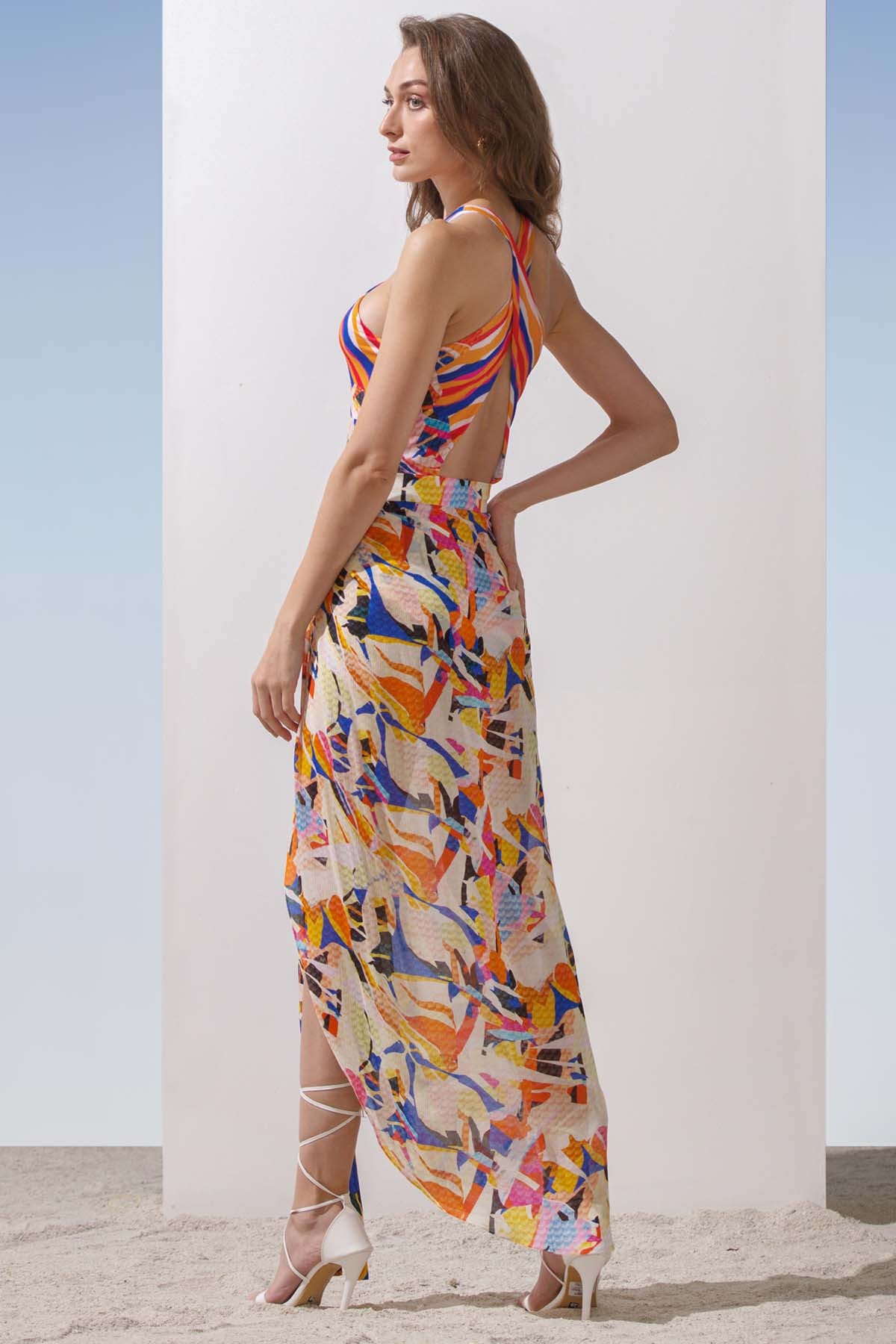 Geometric Printed Fusion Set