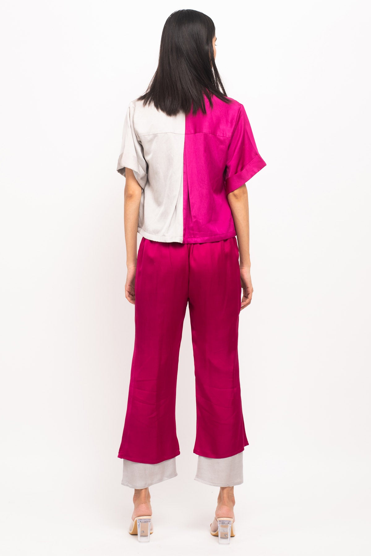 Half & Half Three Piece Co-ord Set