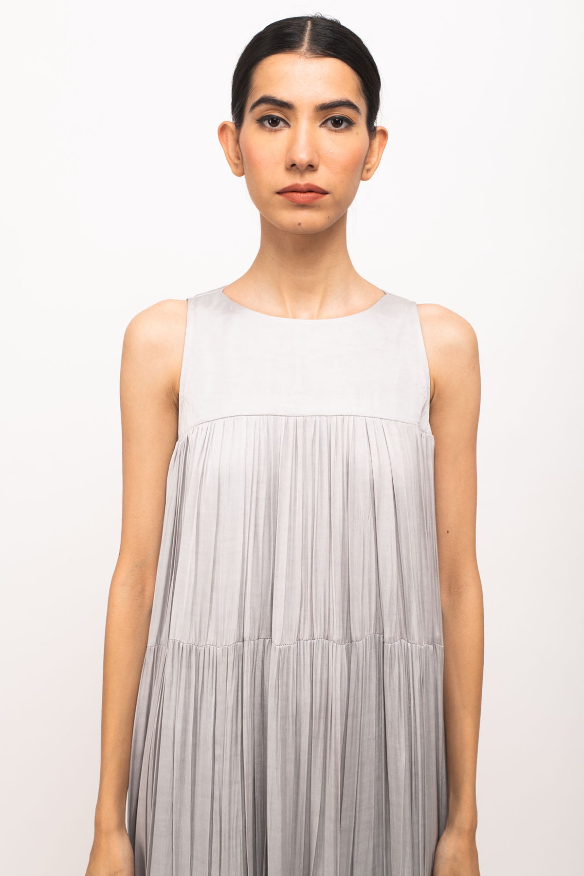 Halter Neck Sleeveless Maxi Dress