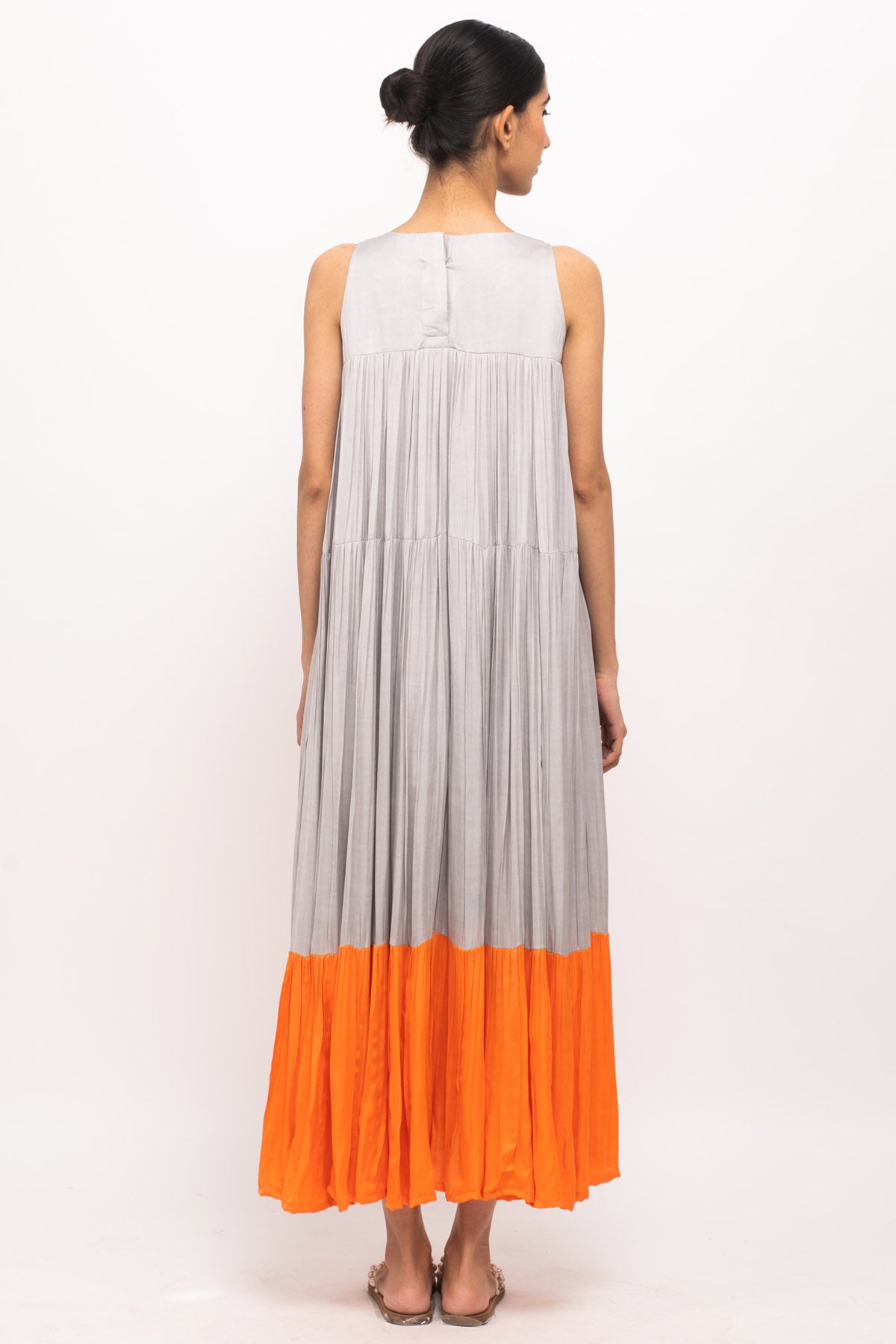 Halter Neck Sleeveless Maxi Dress