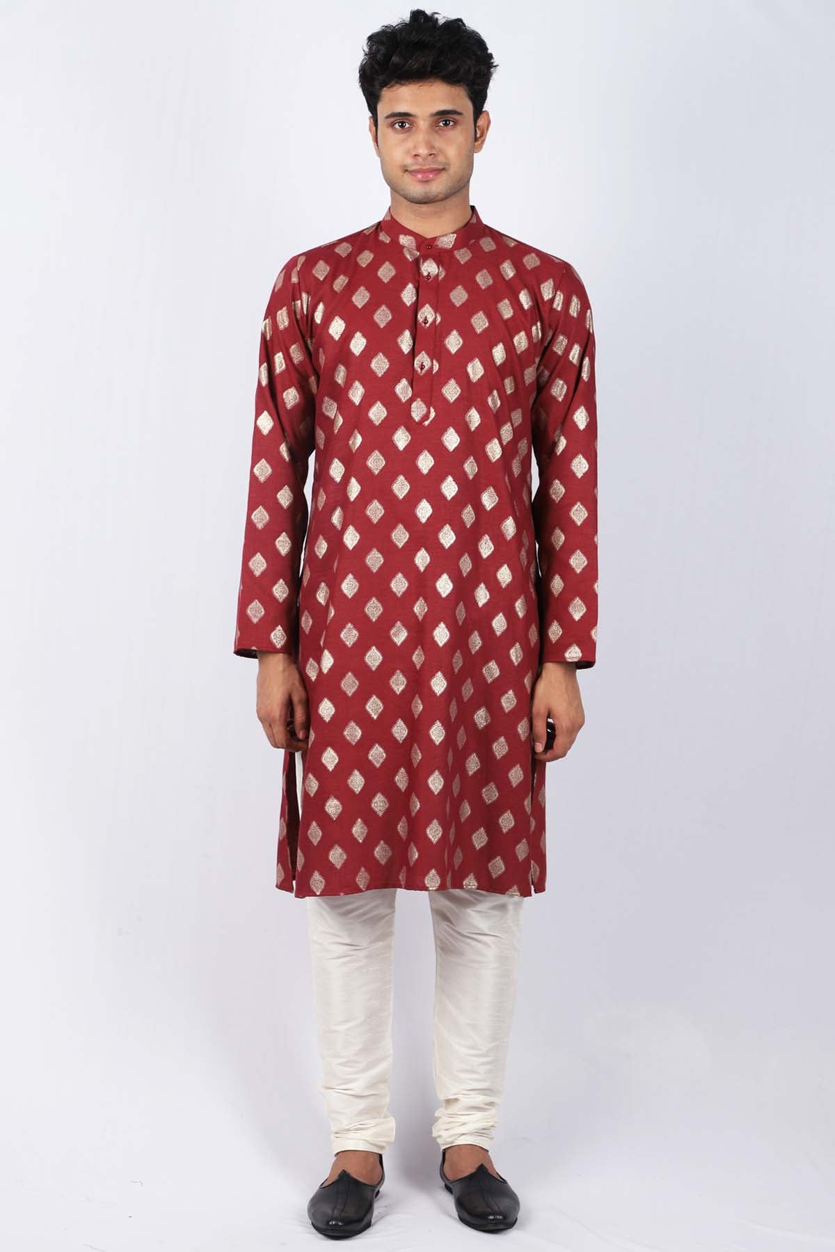Heera Foil Print Kurta Set