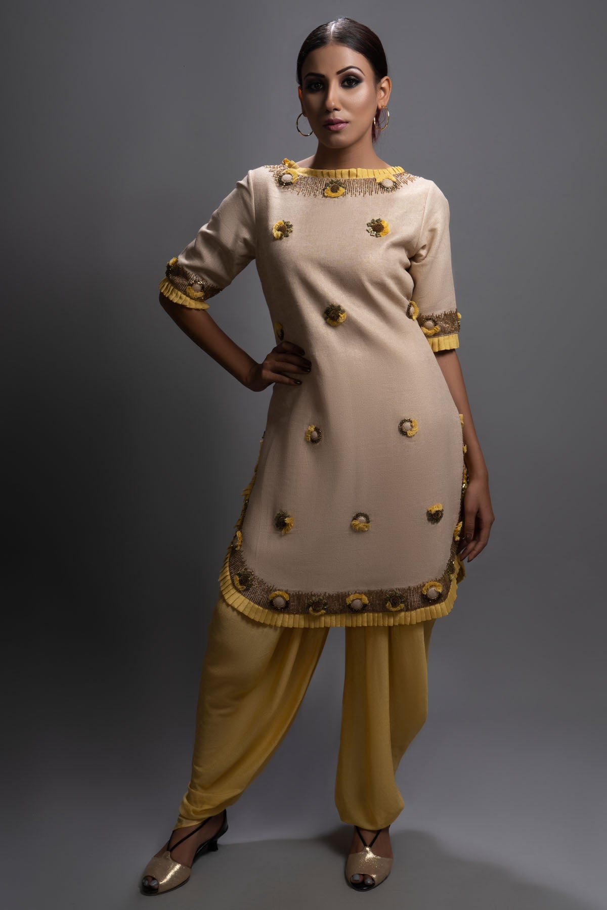 Intricate Embroidered Kurta Set