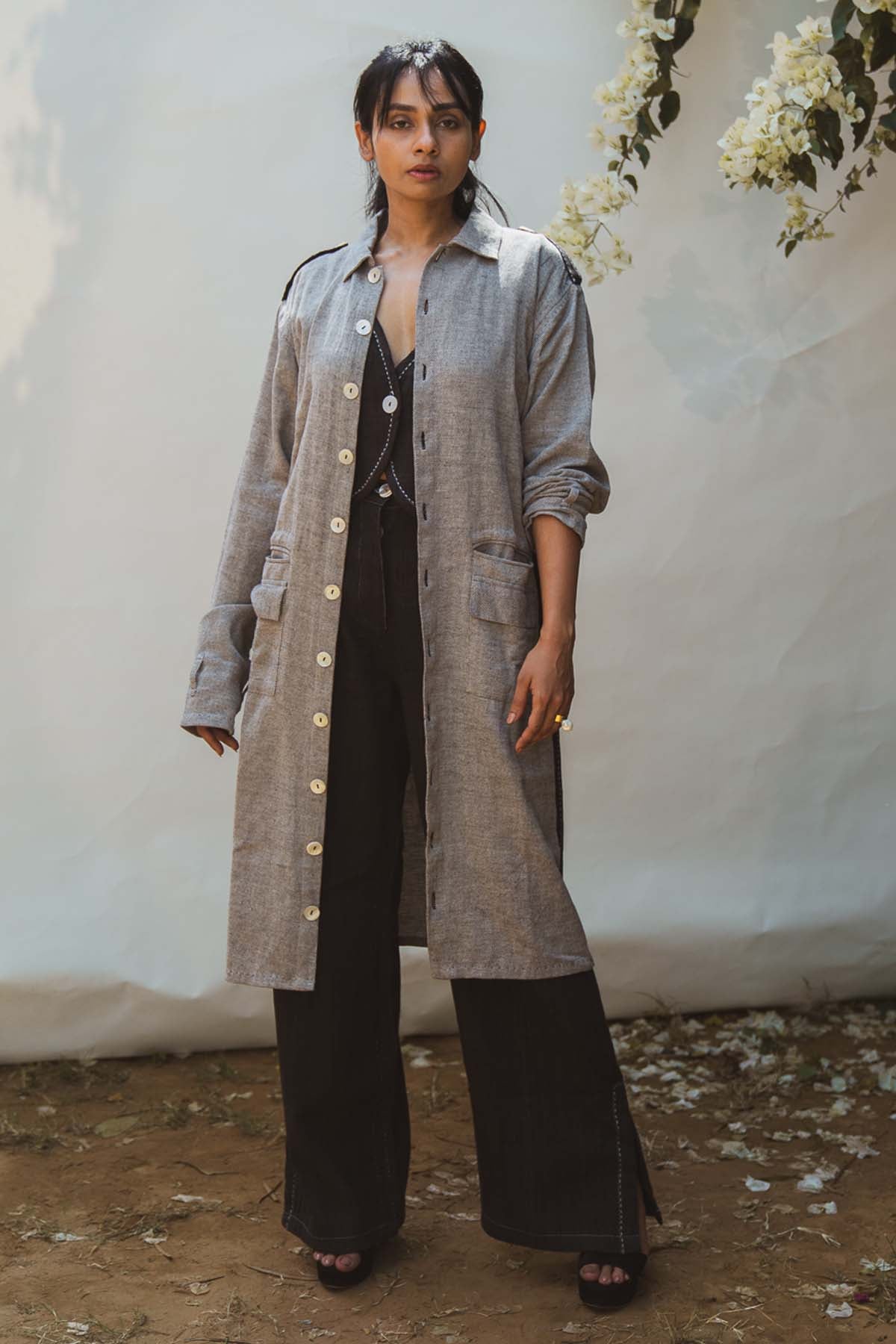 Buy Designer Kantha Embroidery Overlay By Lafaani