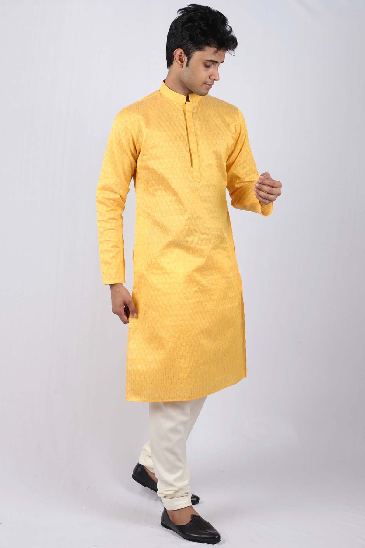 Buy Kharif Kurta & Churidar Set For Men Available online at ScrollnShops