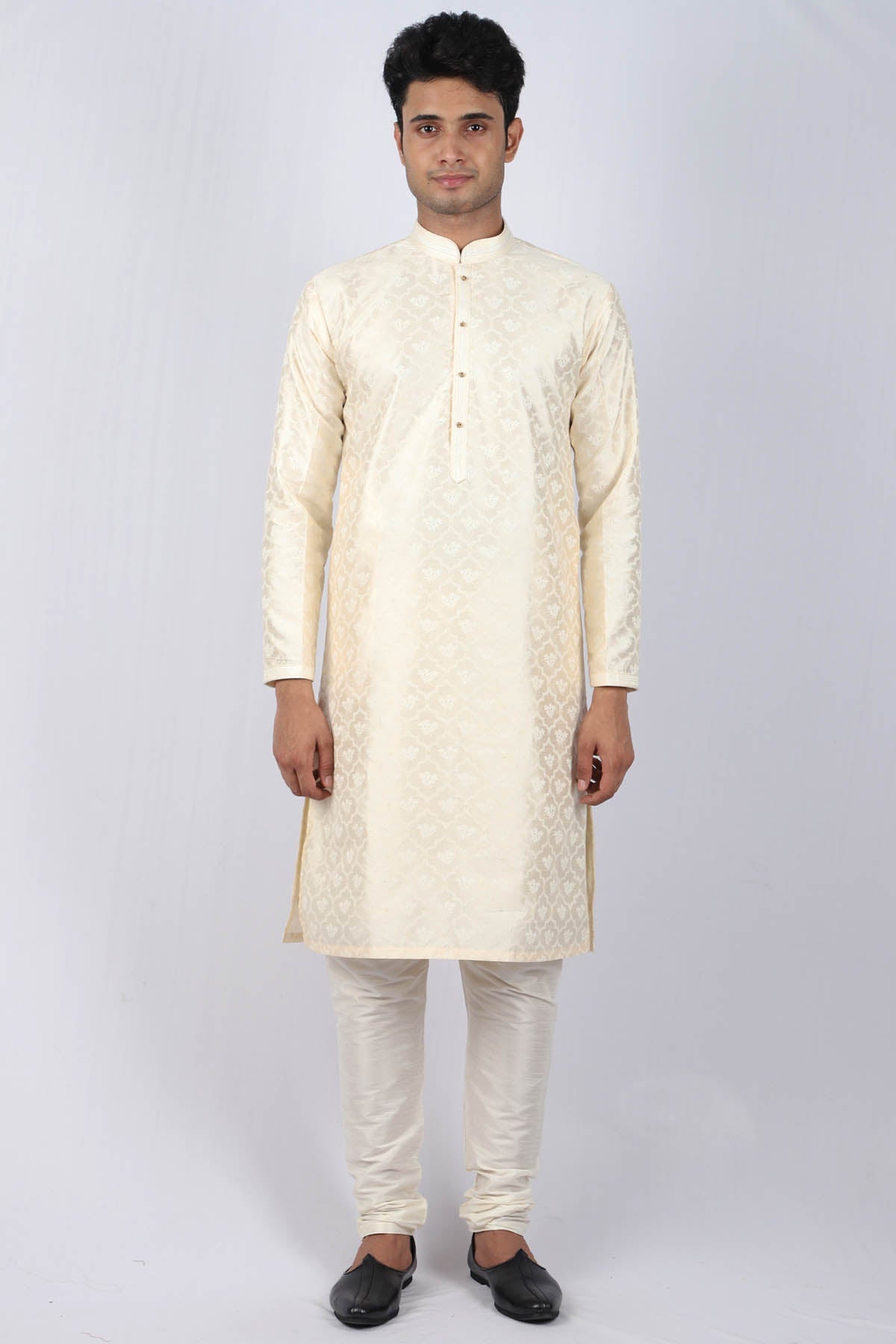 Buy Mughal Jaali Kurta Set For Men Available online at ScrollnShops