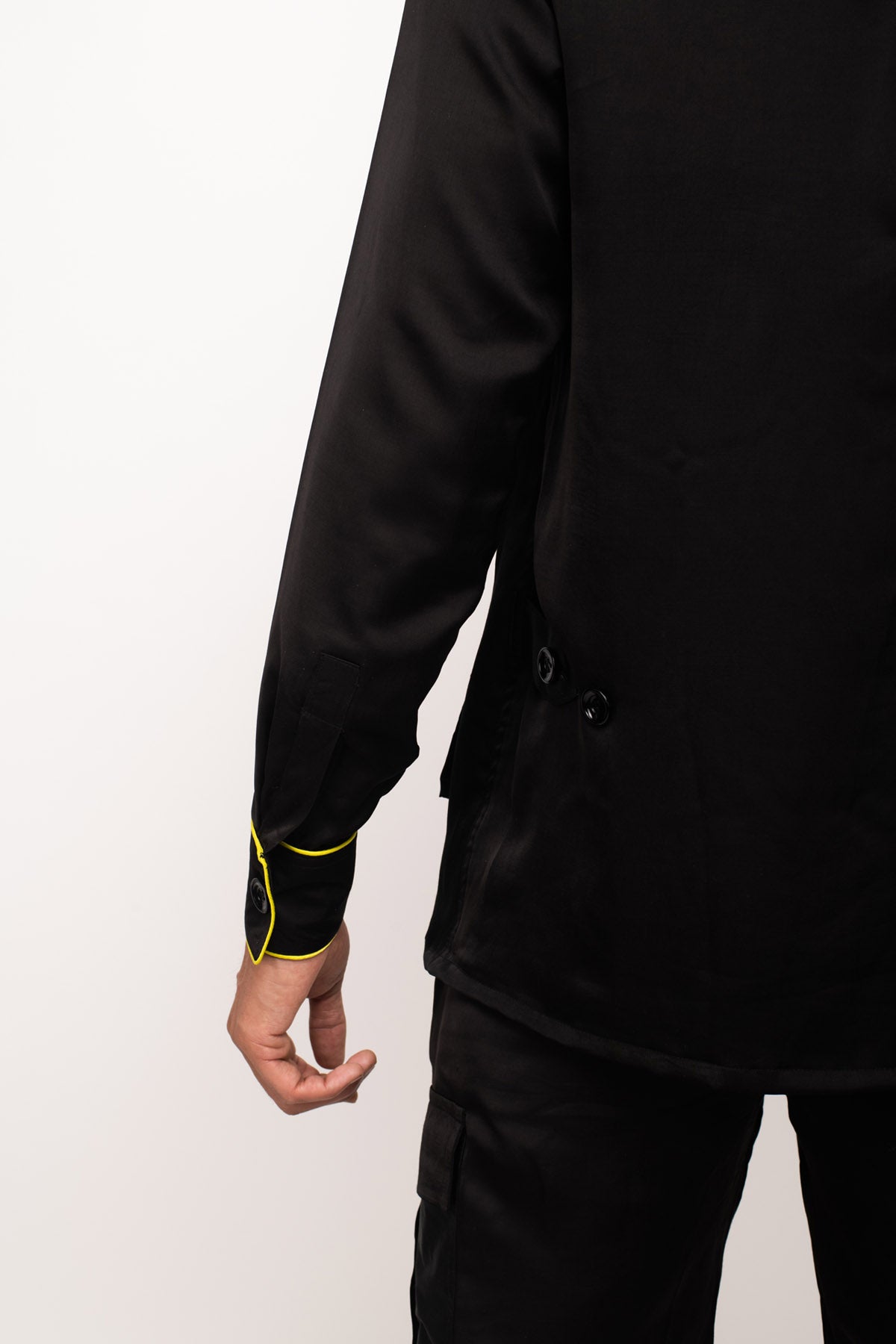 Multi Pockets Black Jacket