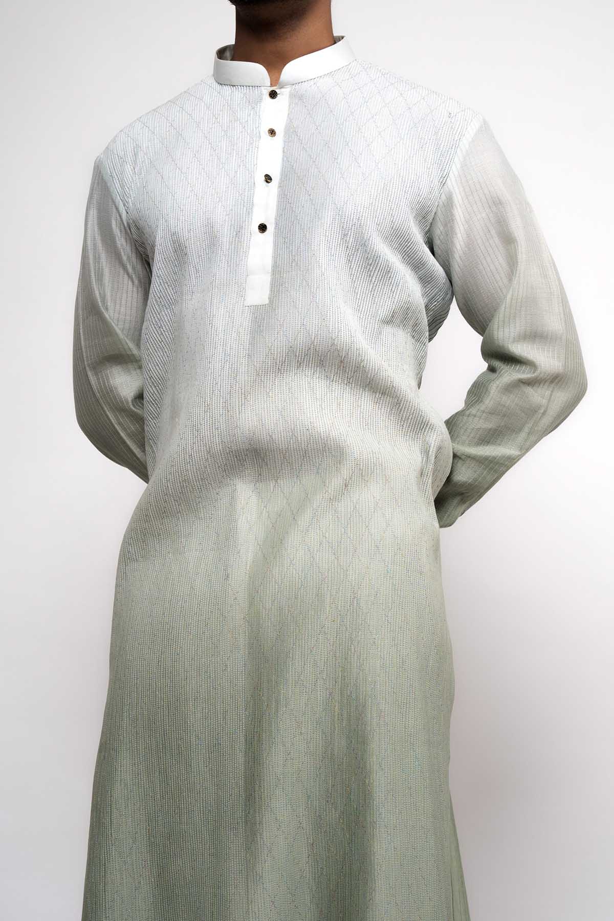 Ombre Kurta & Churidar Set