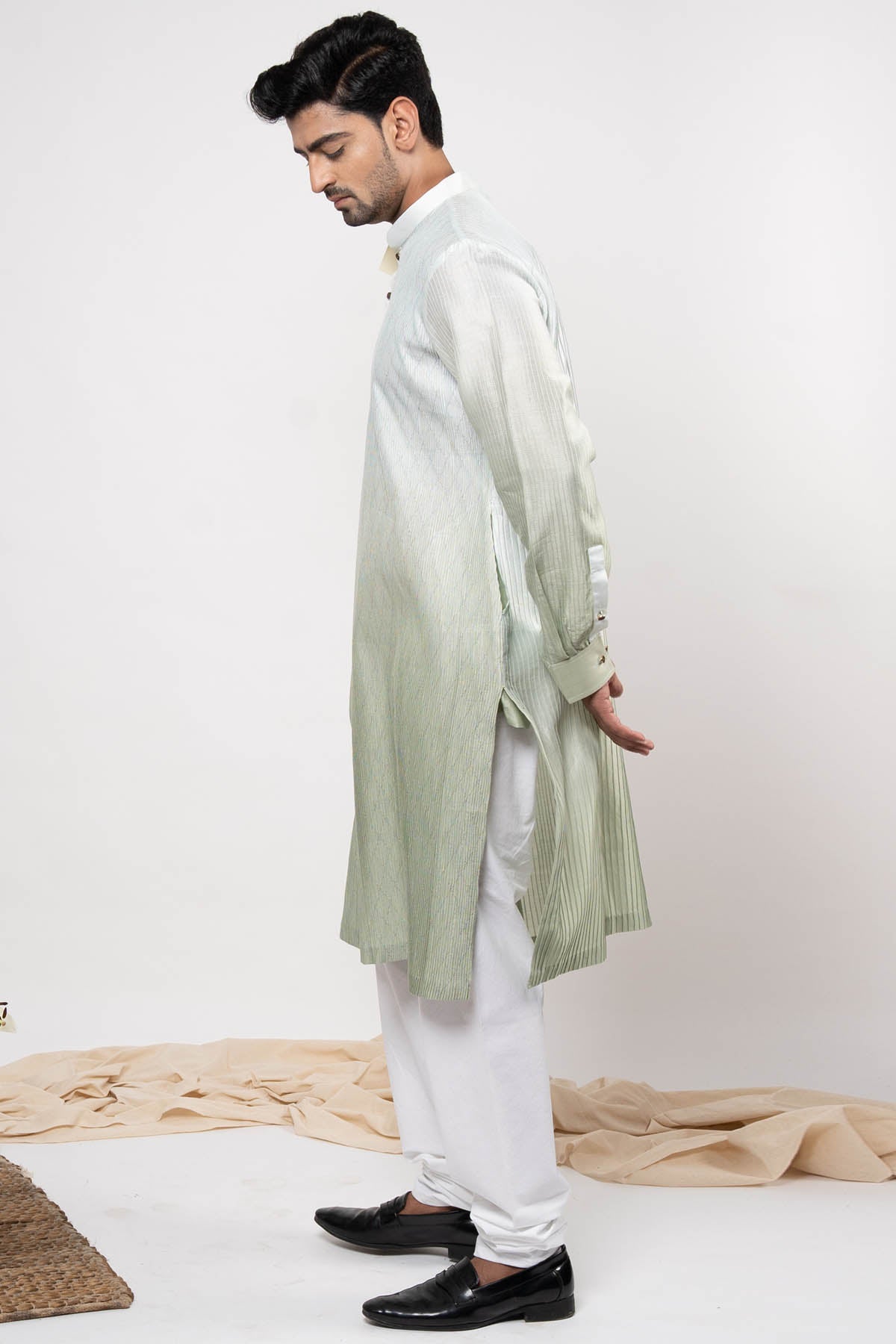 Ombre Kurta & Churidar Set