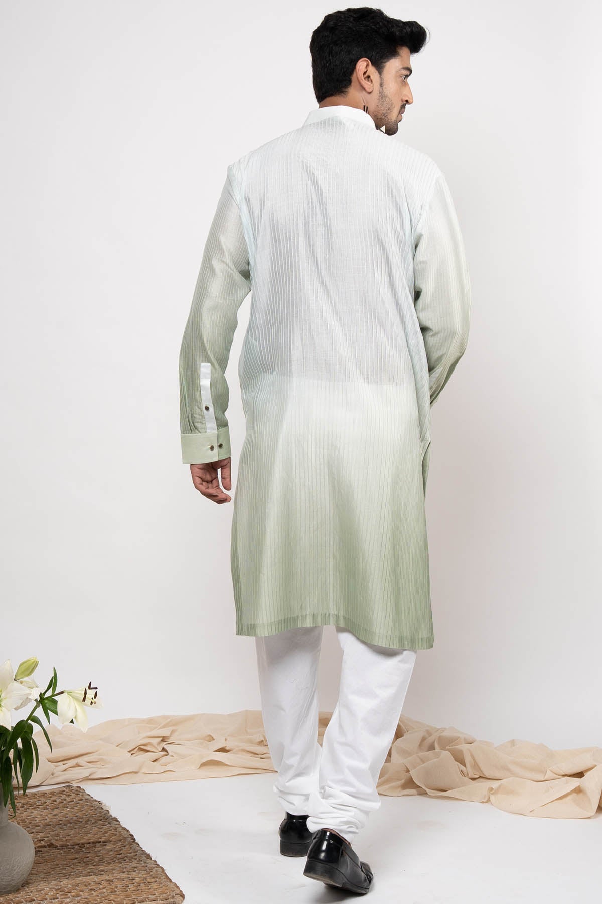 Ombre Kurta & Churidar Set