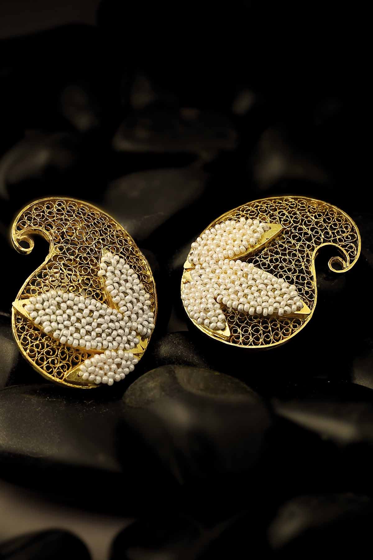 Paisley Filigree Earrings