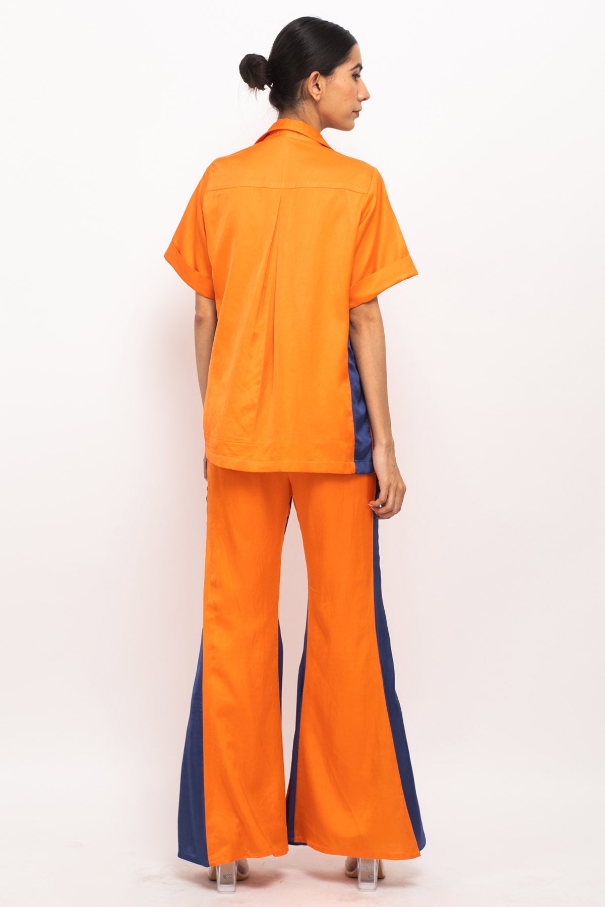 Panelled Color Blocked Co-ord Set