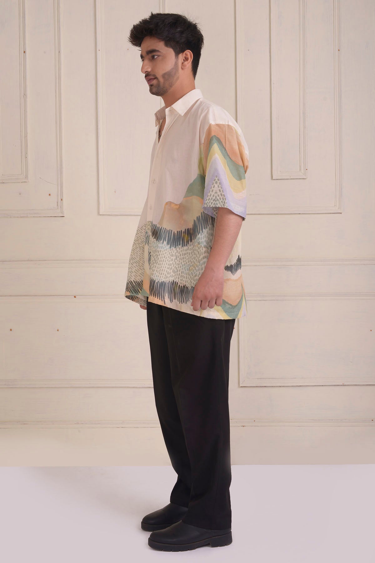 Patchwork Embellished Shirt