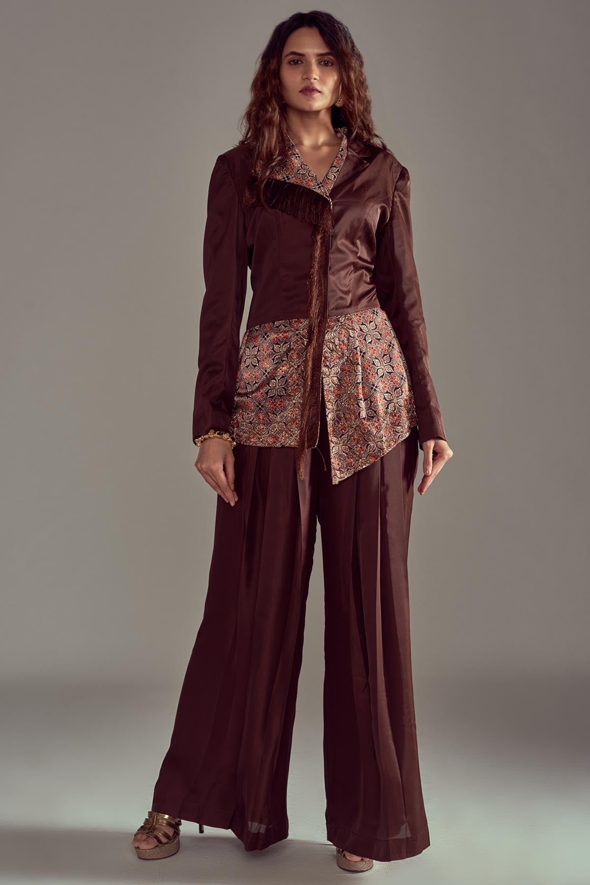 Peplum Tunic & Palazzo Set