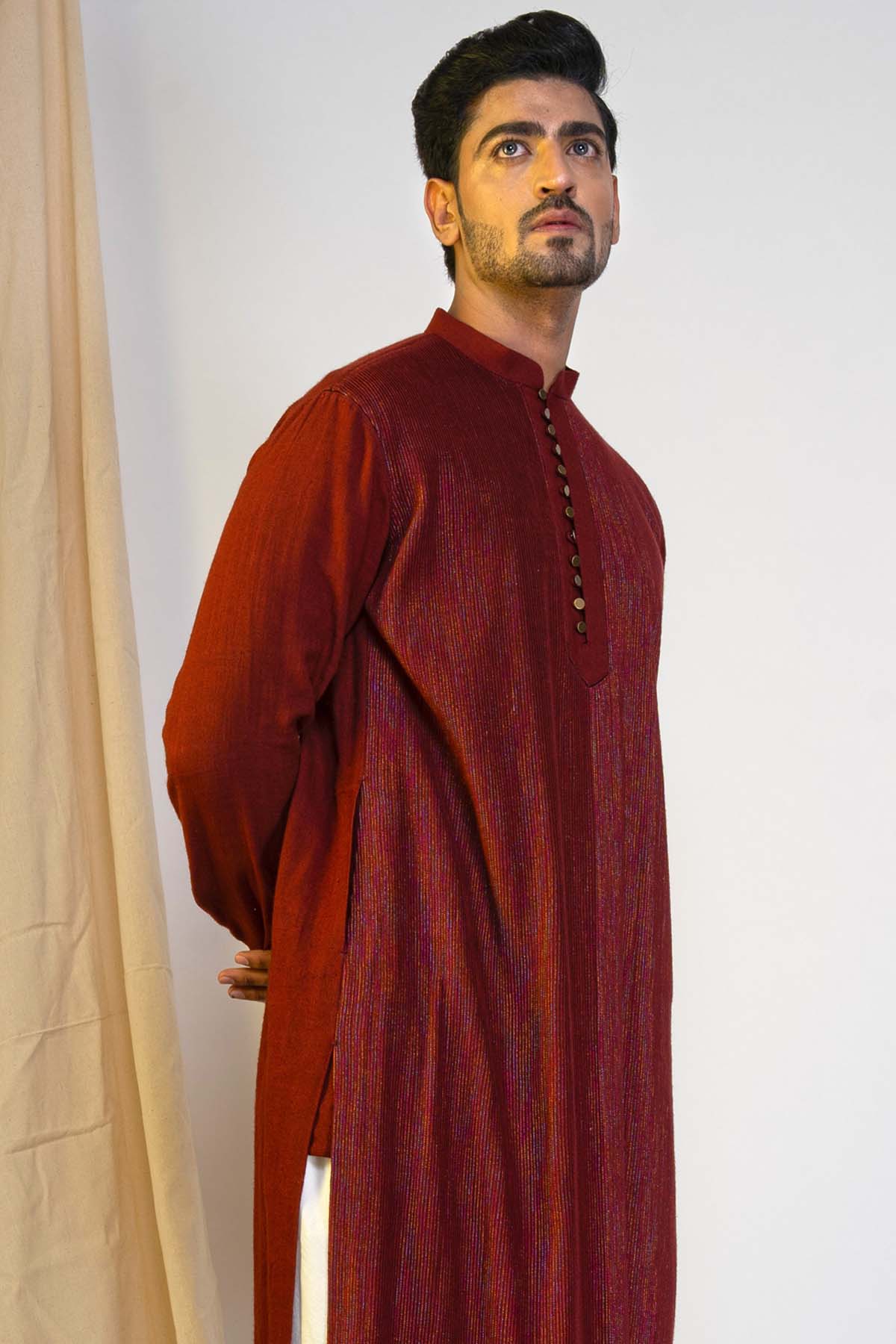 Pintex Zari Kurta & Churidar Set