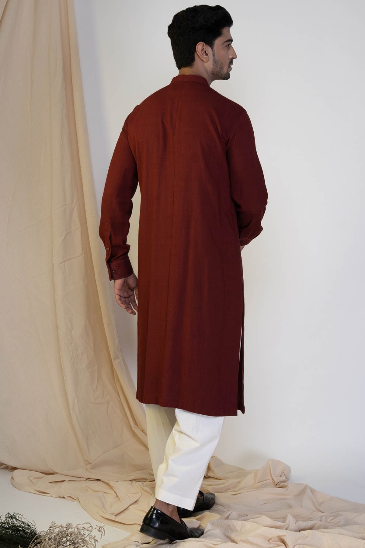 Pintex Zari Kurta & Churidar Set