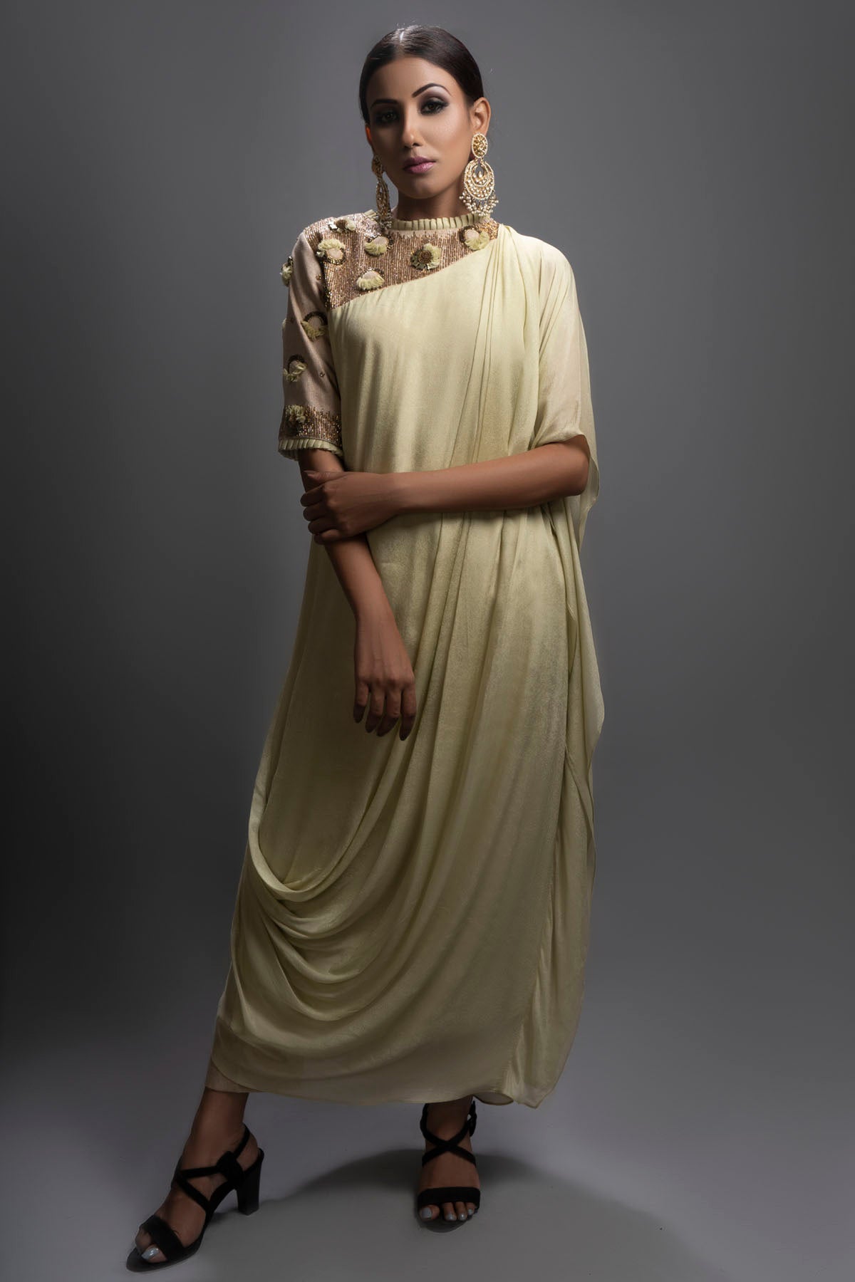 Pipe Work Embellished Tunic Set