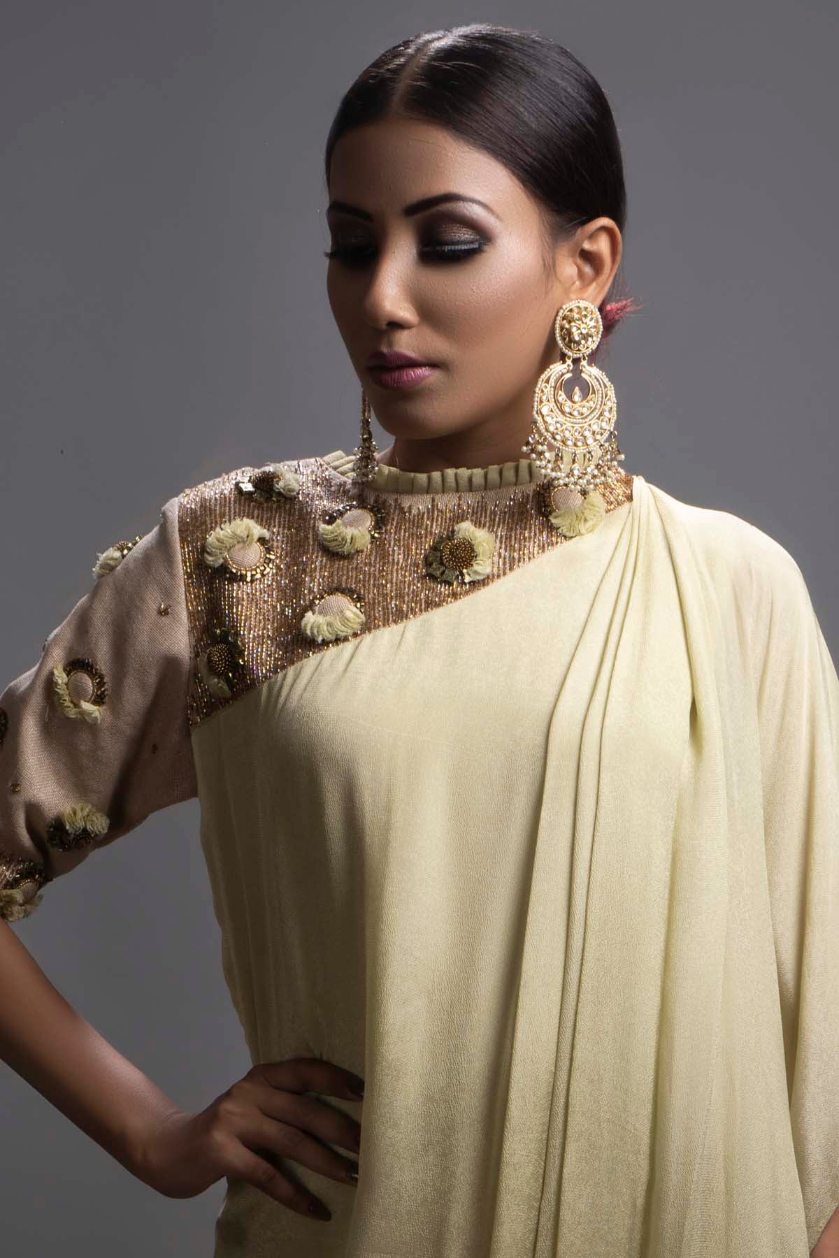 Pipe Work Embellished Tunic Set