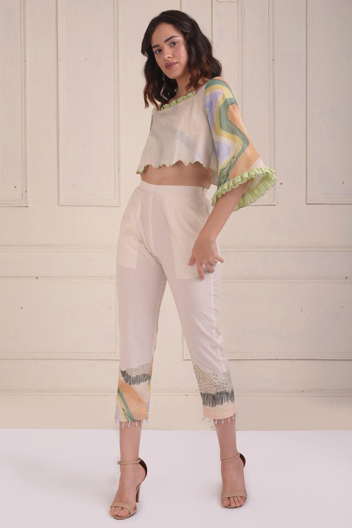 Printed A-line Co-ord Set