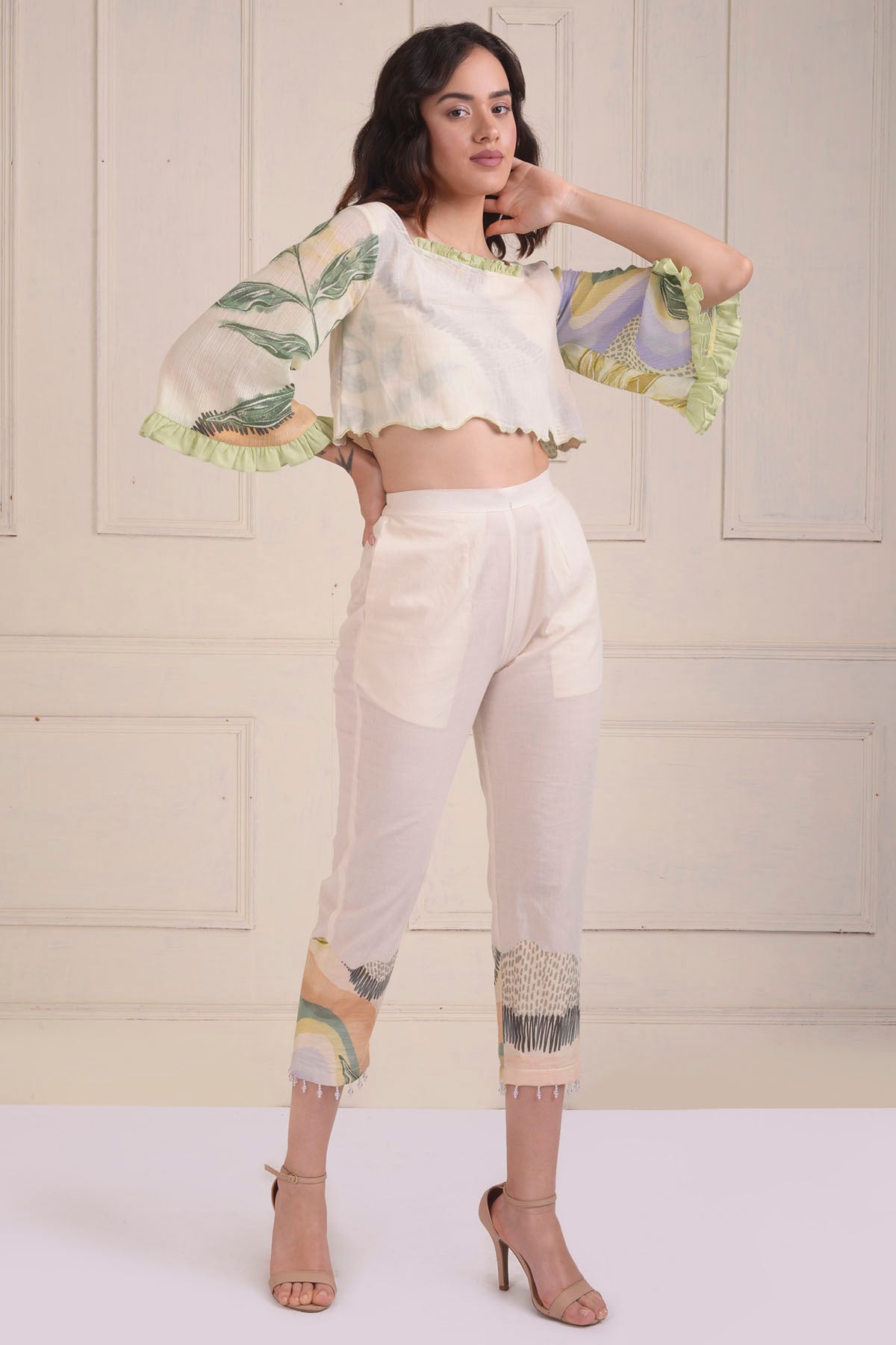 Printed A-line Co-ord Set