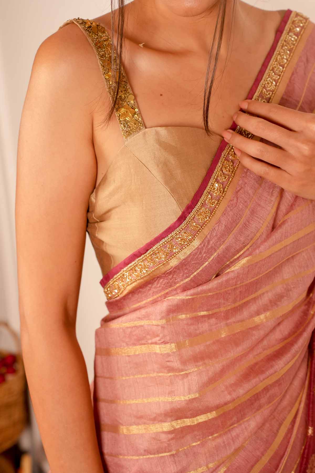 Pure Silk Border Saree