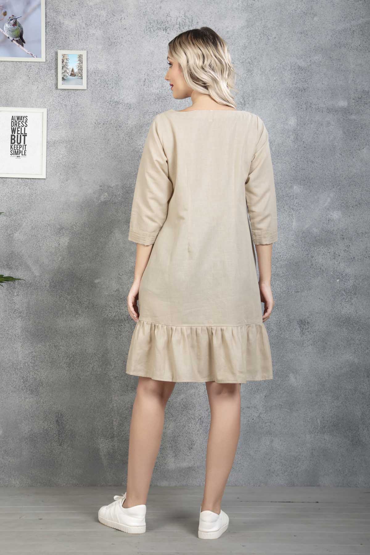 Resham Hand Embroidered Dress