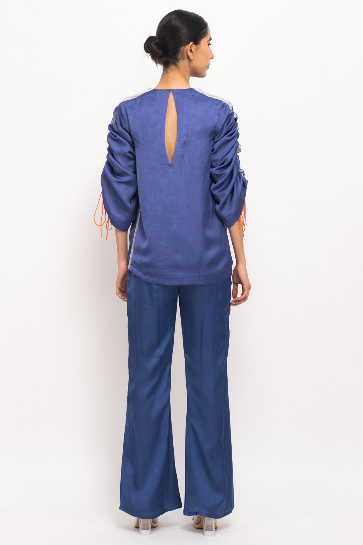 Ruched Full Sleeves Co-ord Set