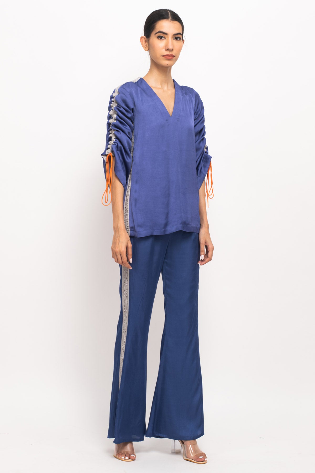 Ruched Full Sleeves Co-ord Set