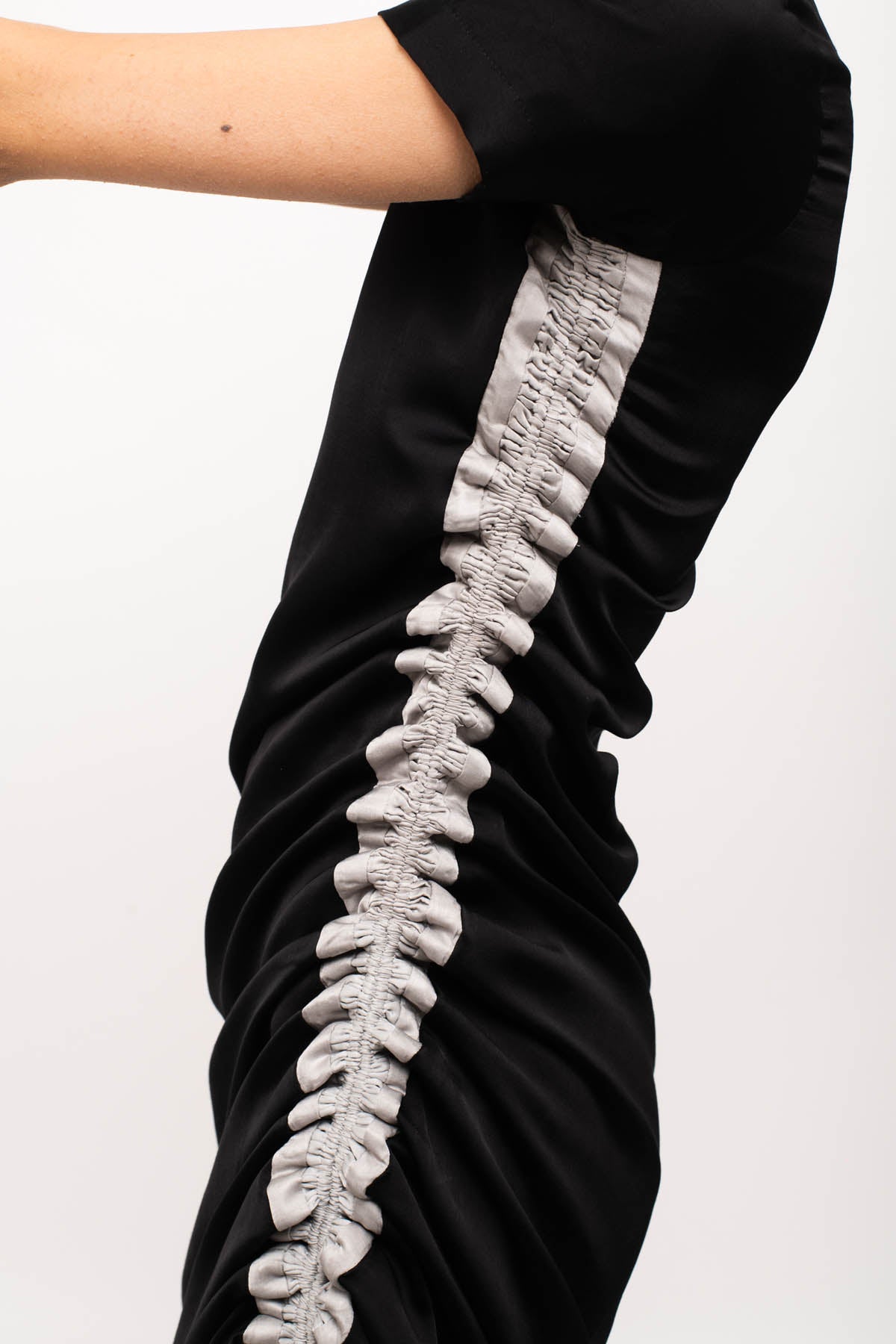 Side Ruched One Shoulder Dress