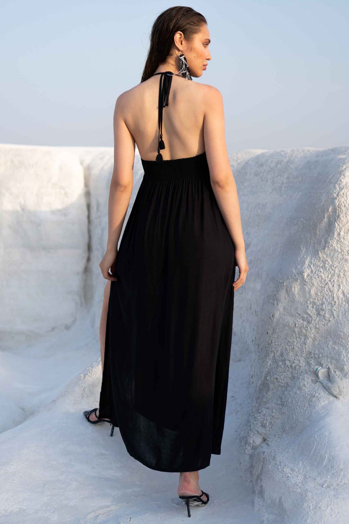 Strappy & Flowy Sequins Dress