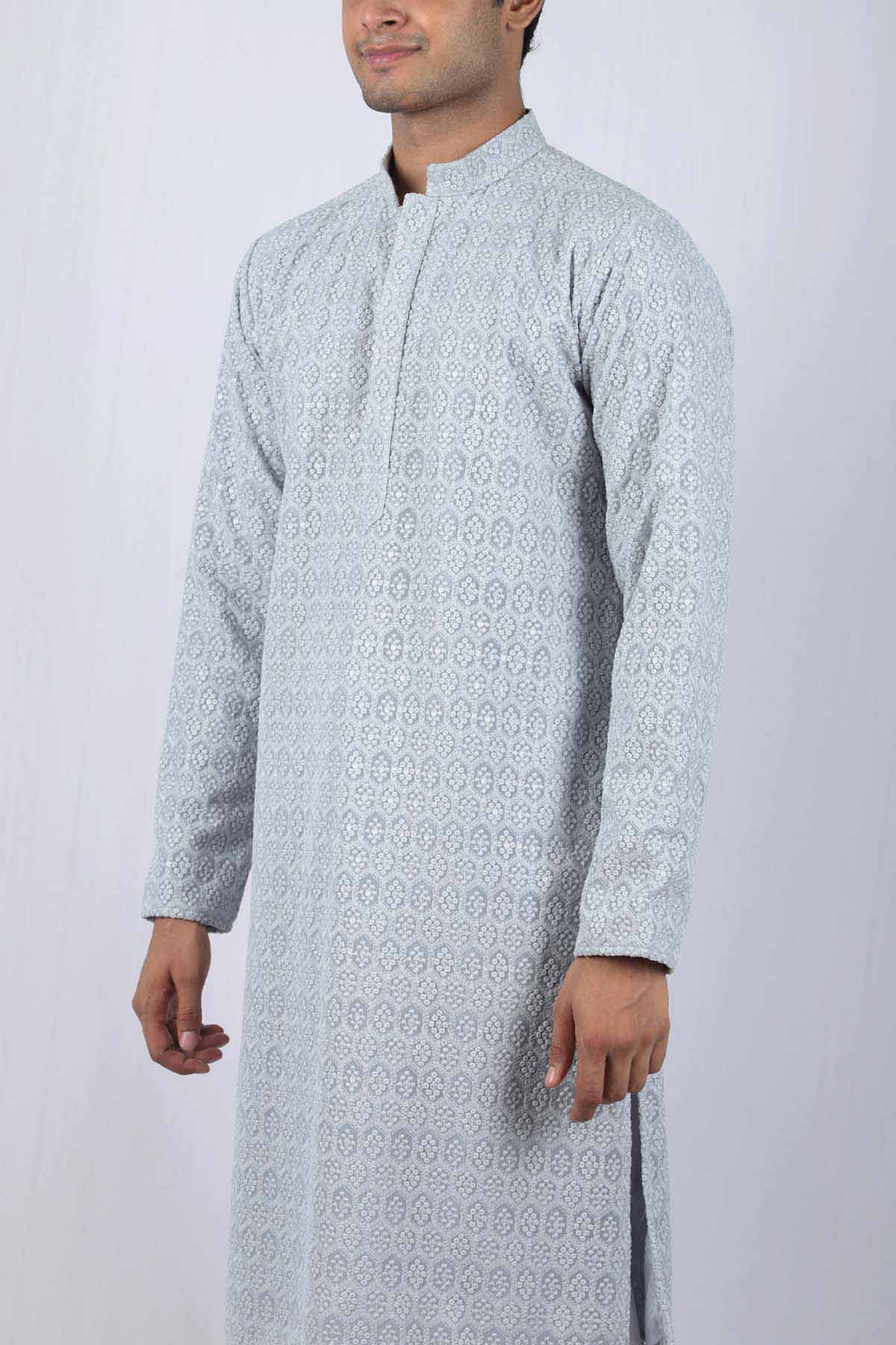 Sundar Embroidered Kurta Set