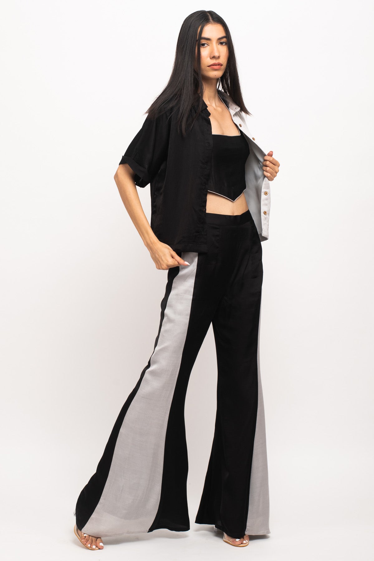 Three Piece Panelled Co-ord Set