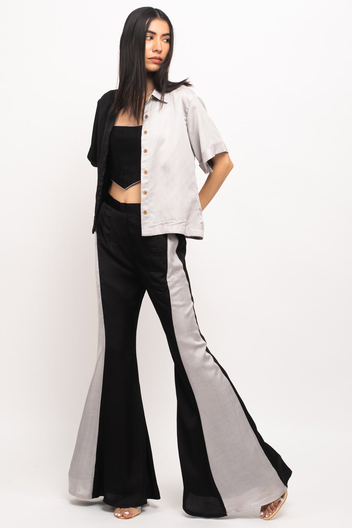 Three Piece Panelled Co-ord Set