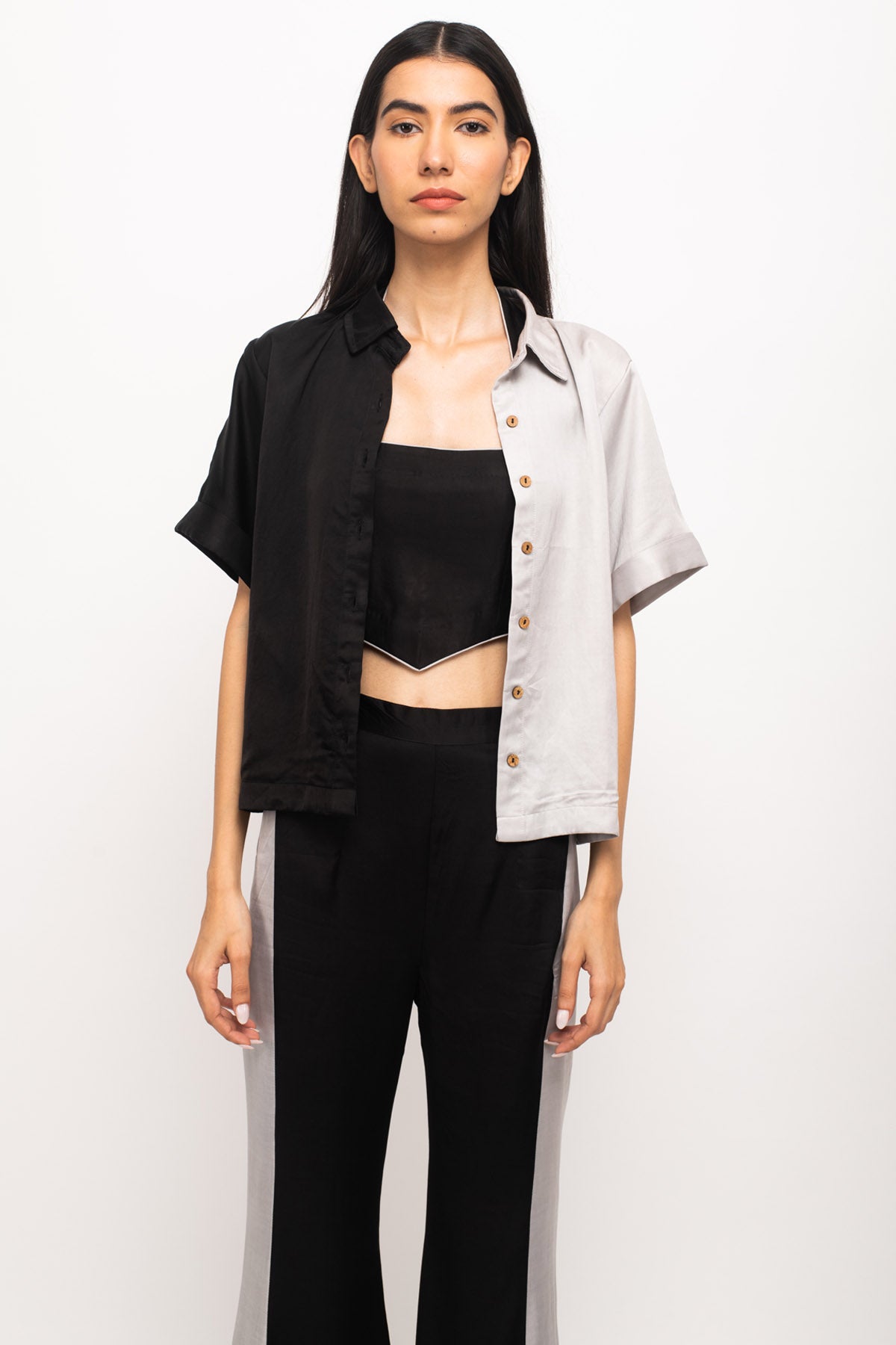 Three Piece Panelled Co-ord Set