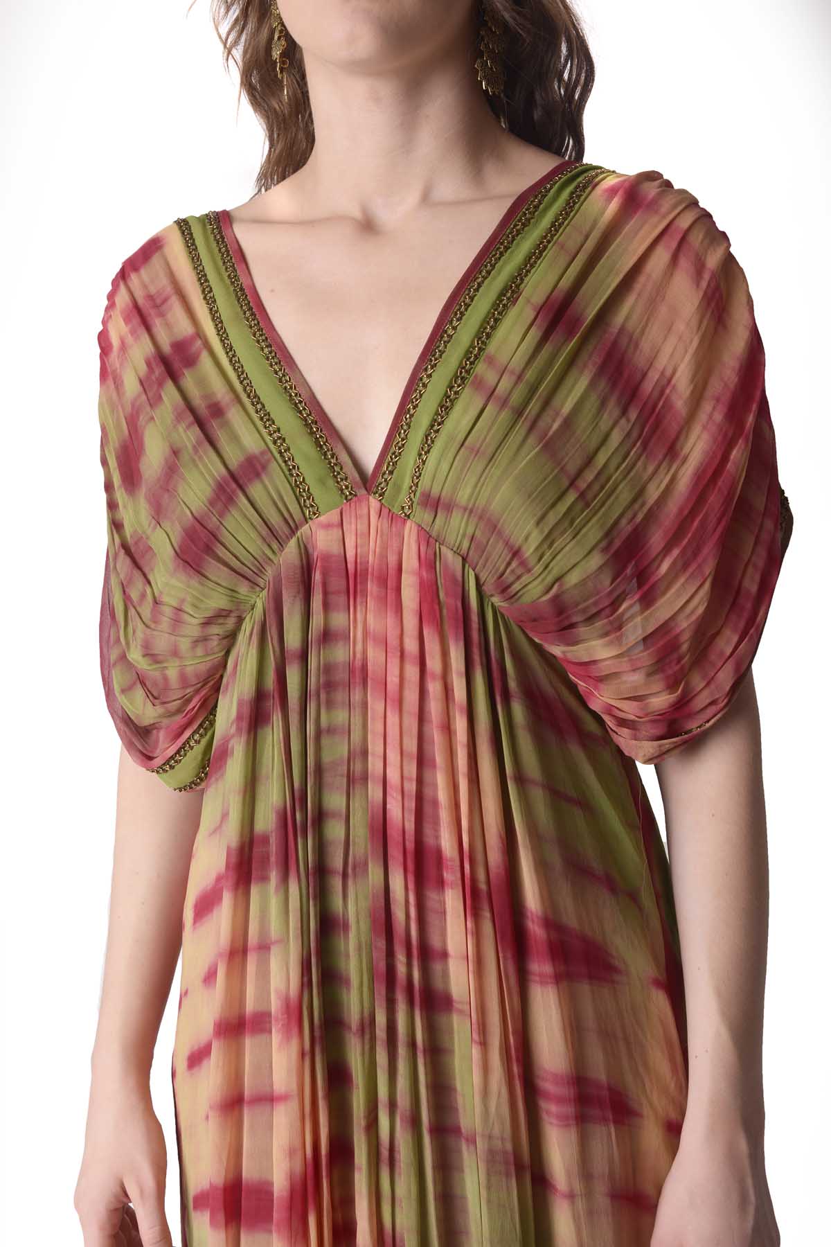Tie-Dye Gathered Tunic & Sharara