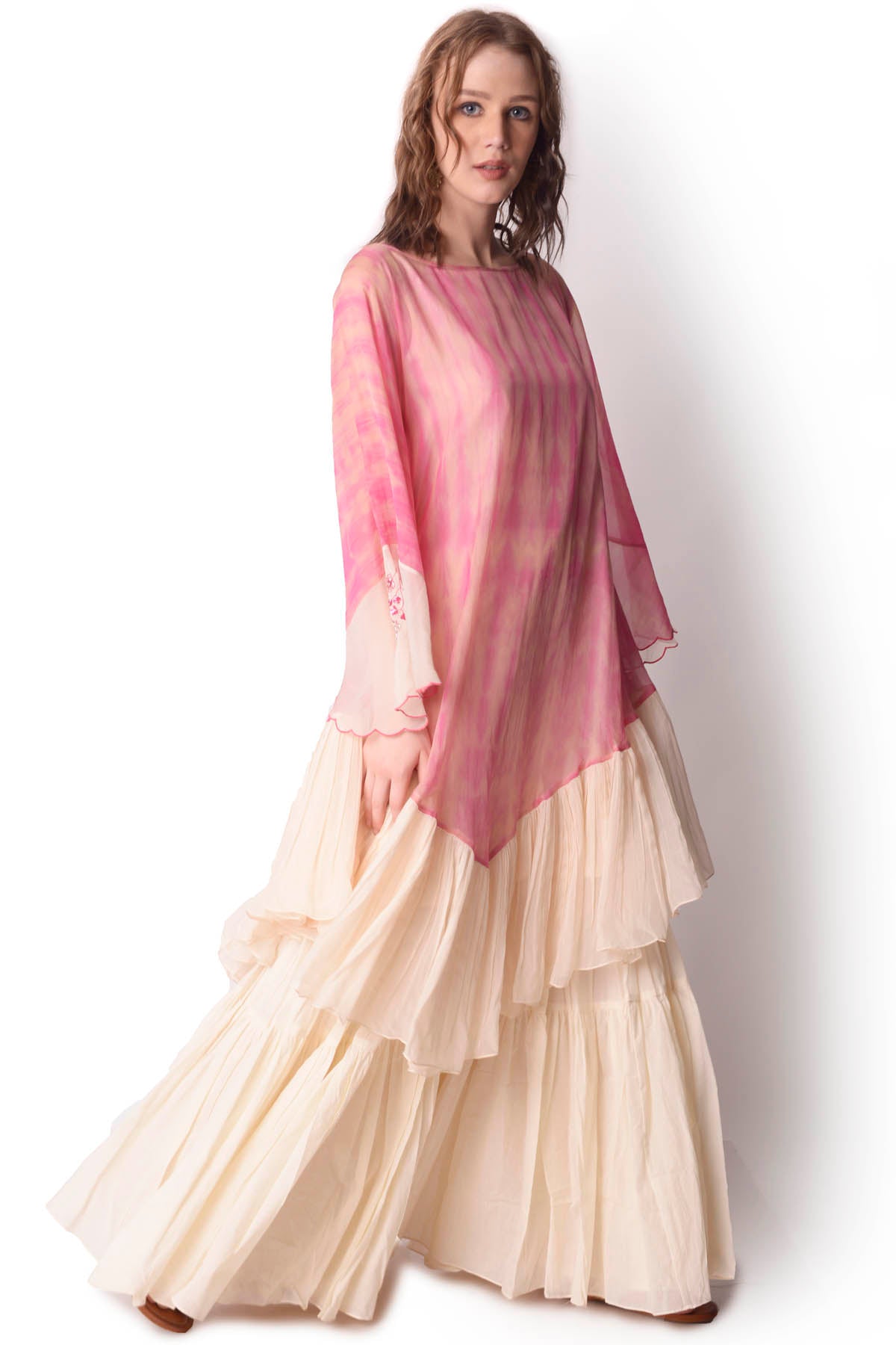 Tie-Dye Scarf Tunic & Sharara