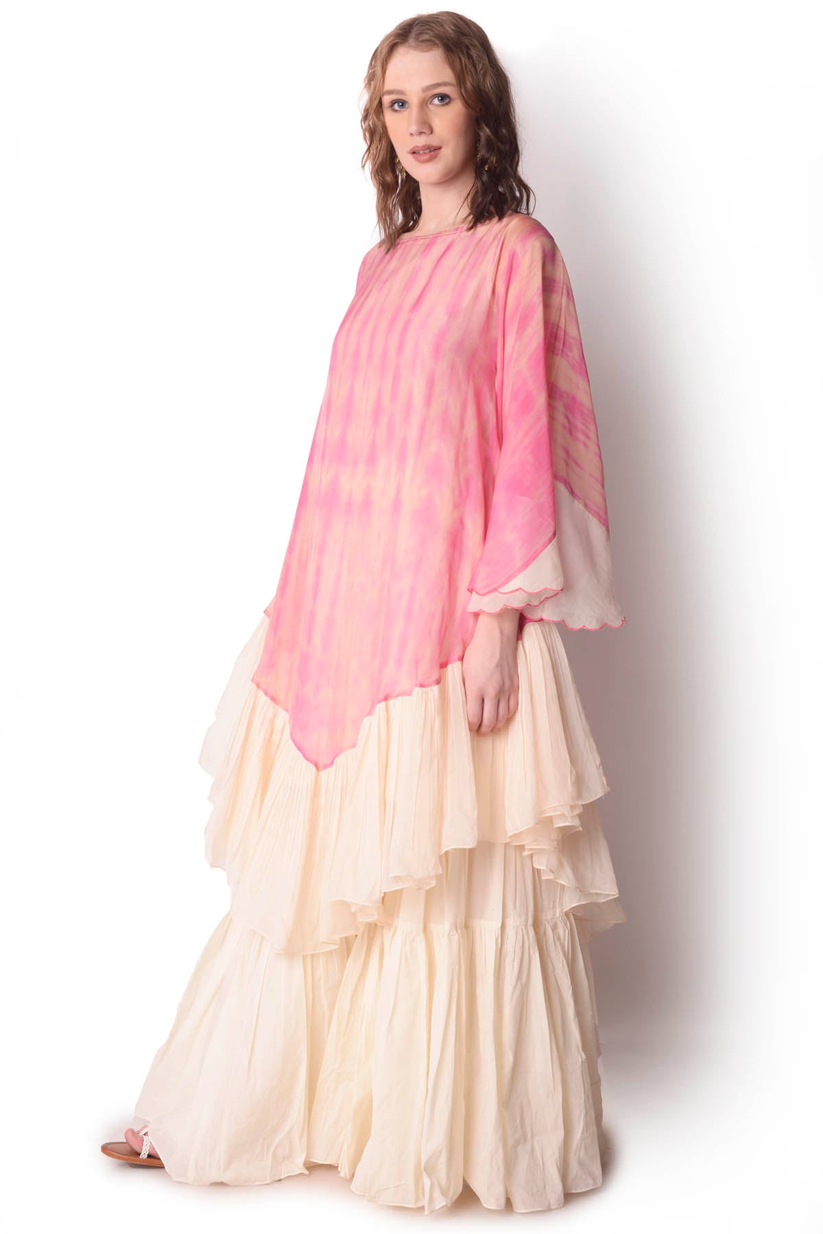 Tie-Dye Scarf Tunic & Sharara
