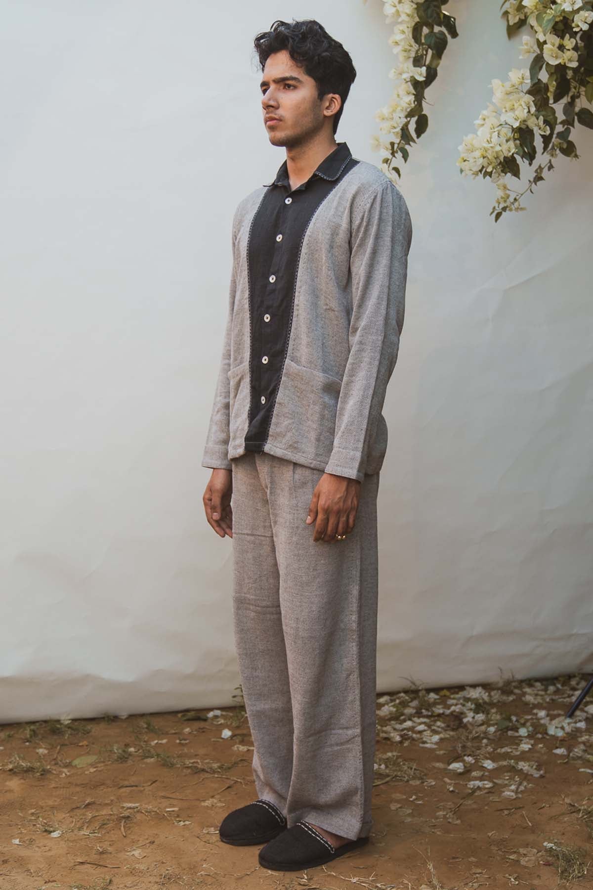 Buy Designer Twill Weave Tapered Pants By Lafaani
