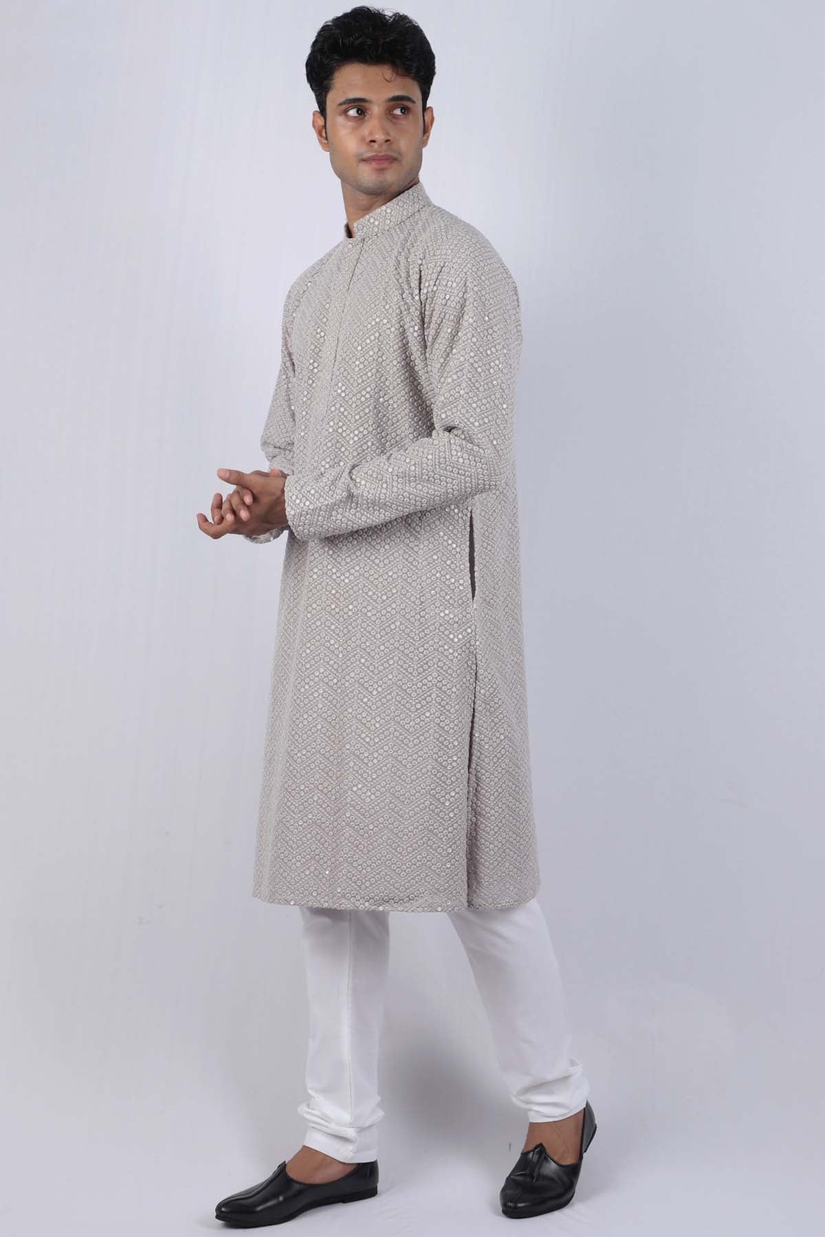 Zig Zag Mirror Tipu Kurta Set