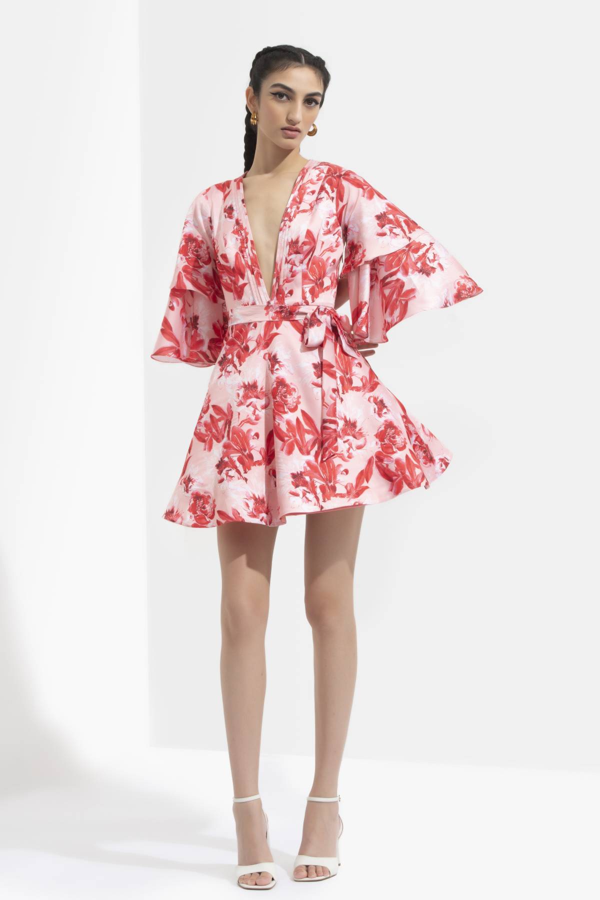 A-Line Printed Dress