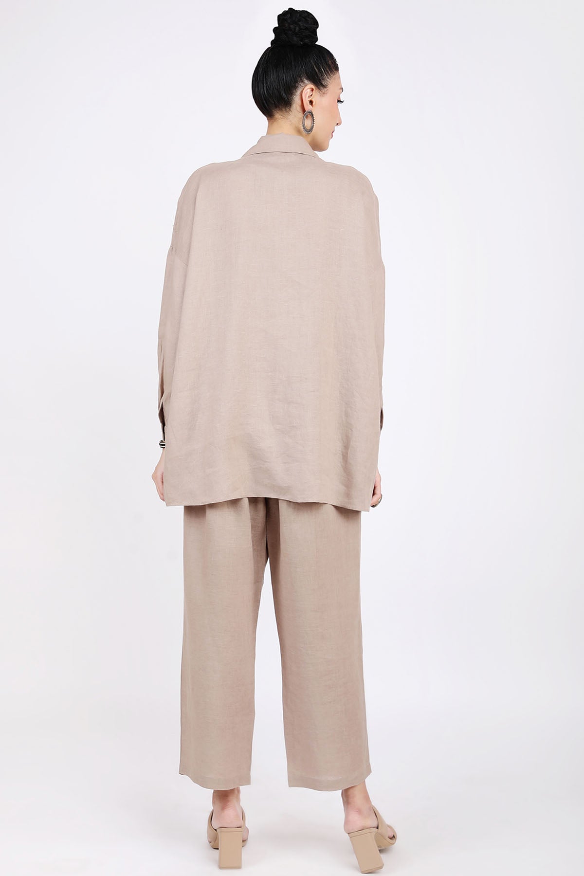 Abstract Embroidered Shirt