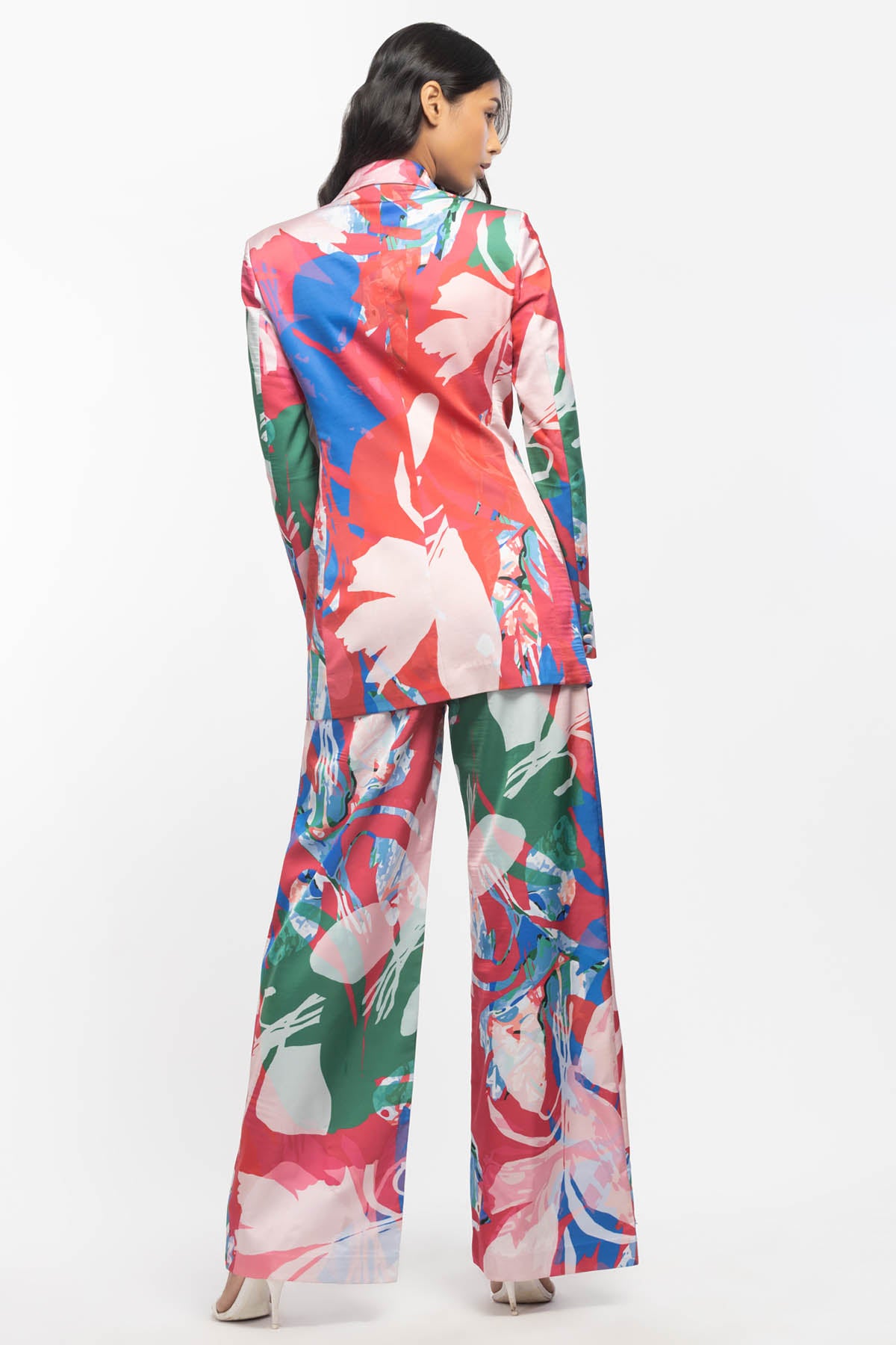 Abstract Jacket & Pant Set