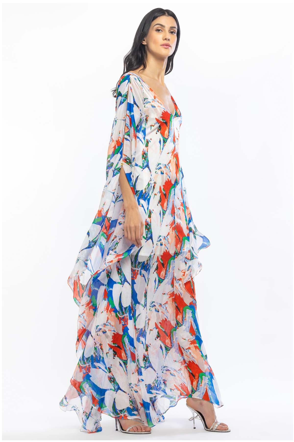 Abstract Printed Kaftan