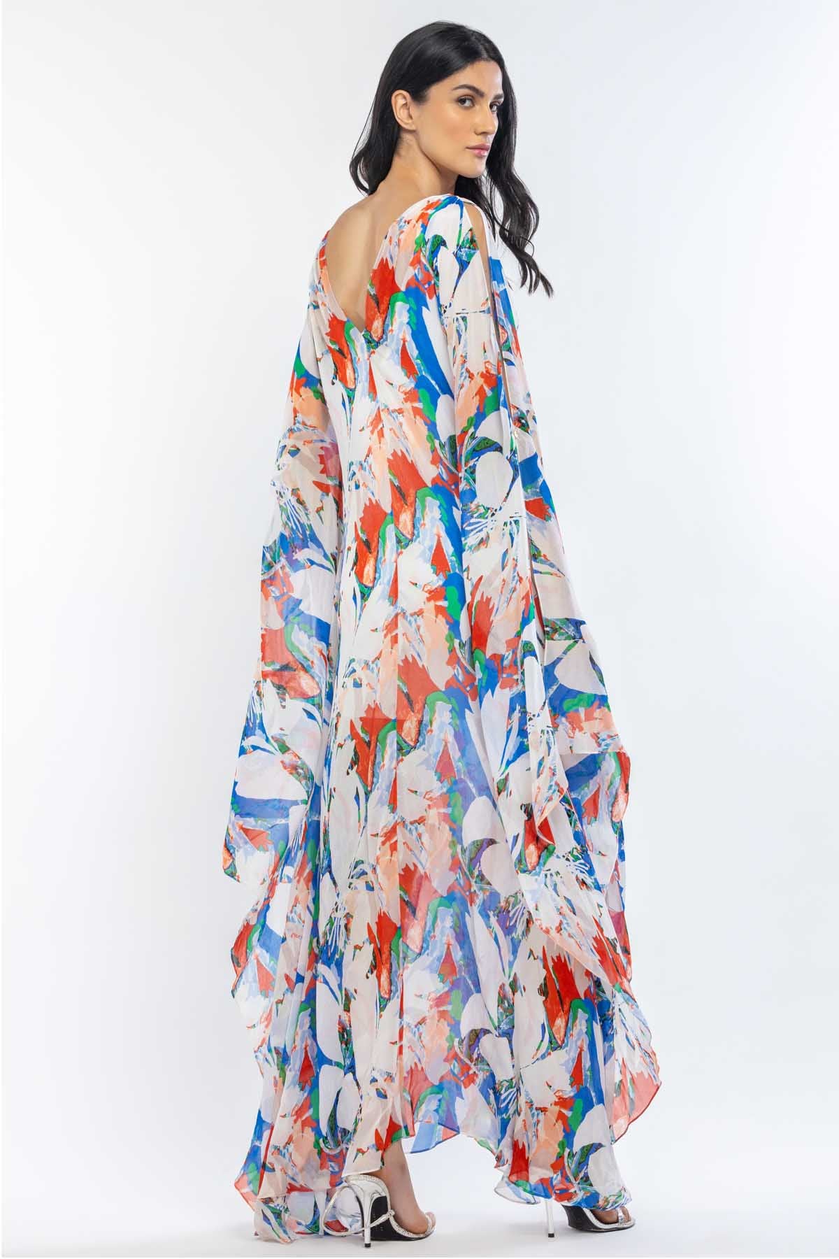 Abstract Printed Kaftan